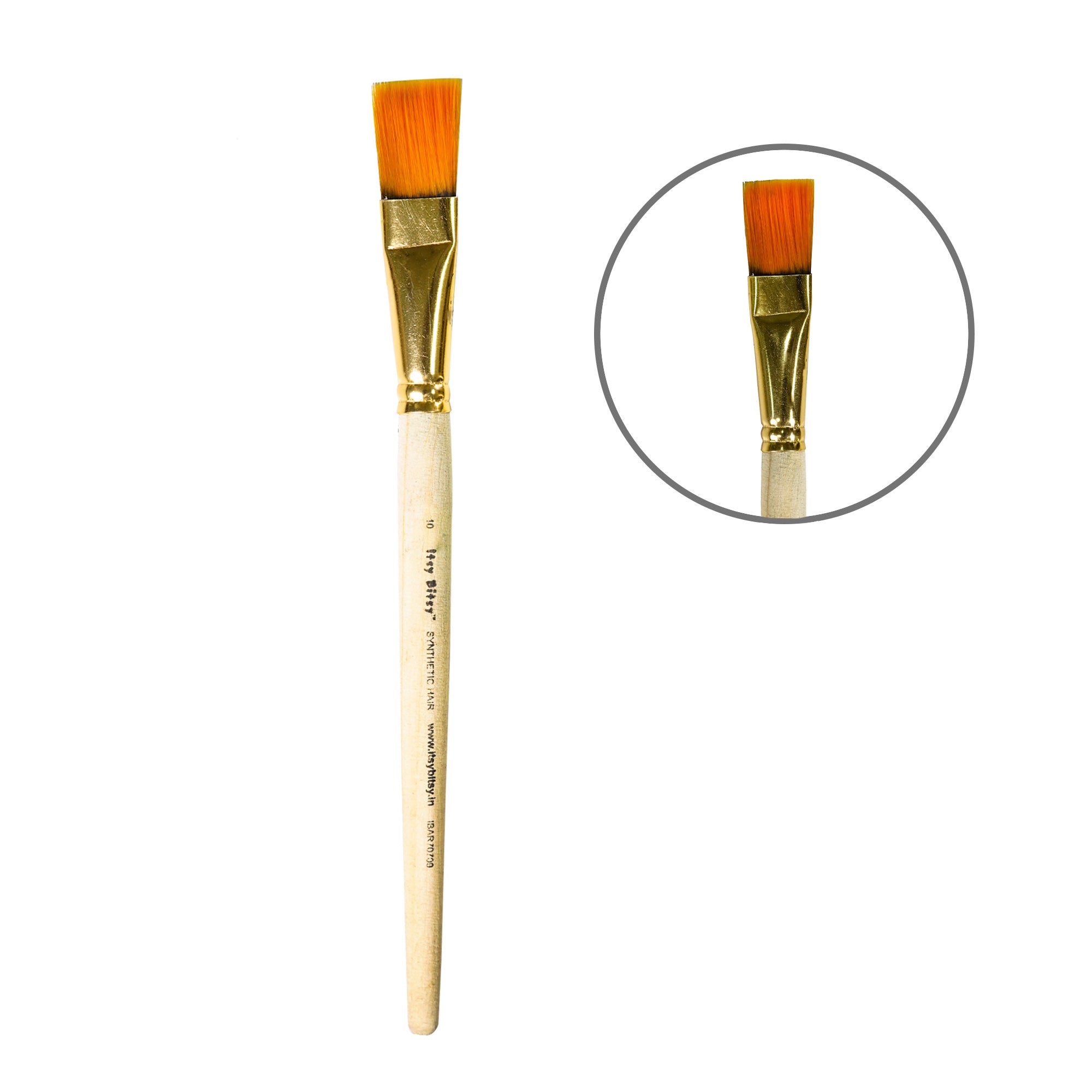 Artist Brush Value Pack Flat Series 1 10Pc
