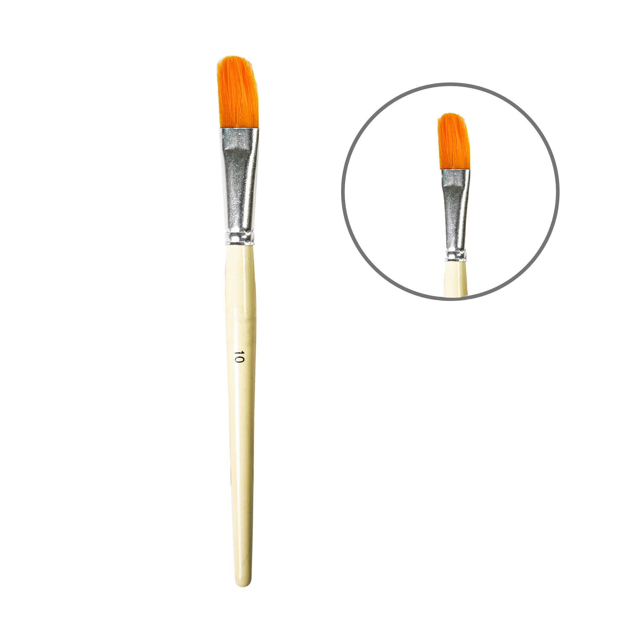 Artist Brush Value Pack Flat Series 1 10Pc