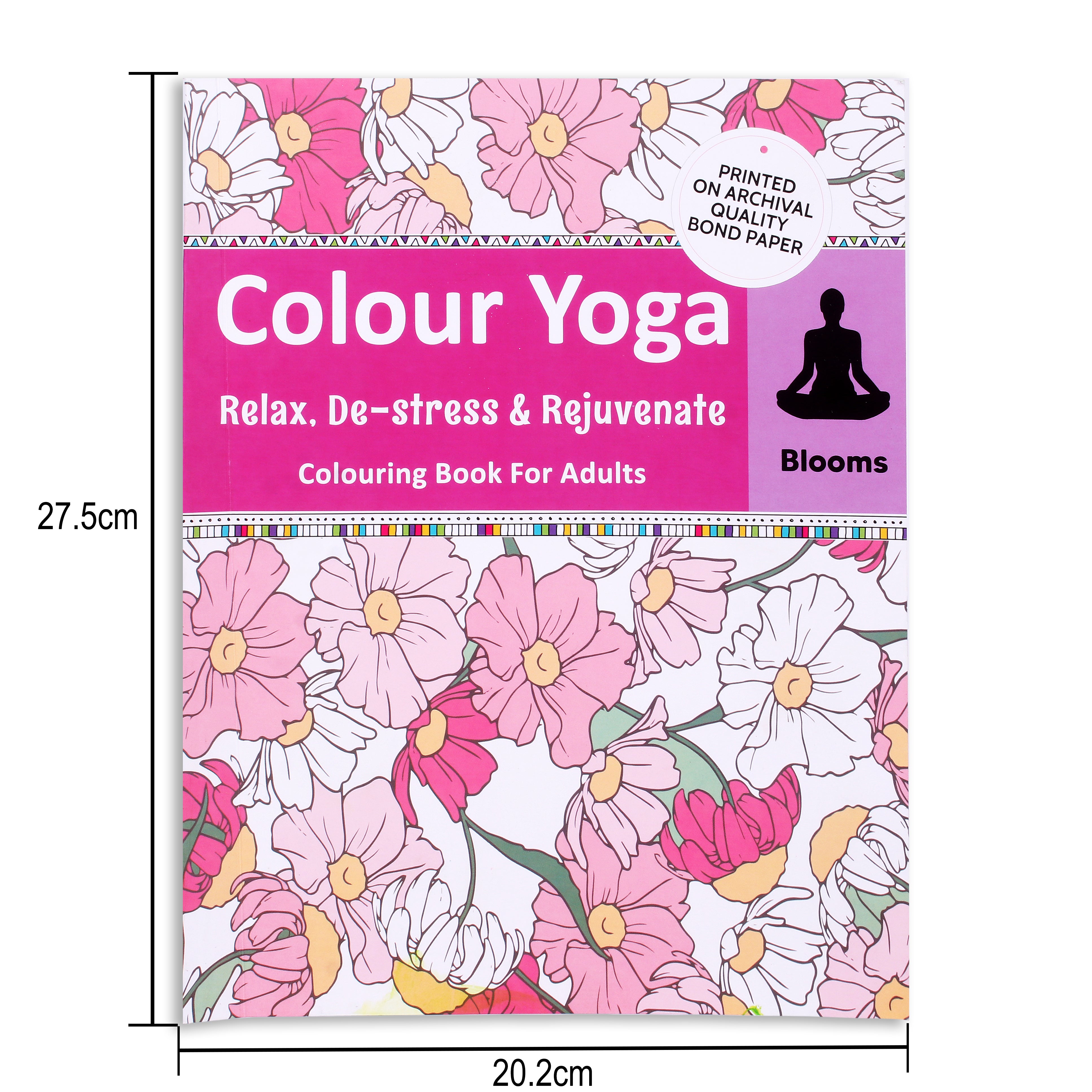 Blooms Colouring Book Lb
