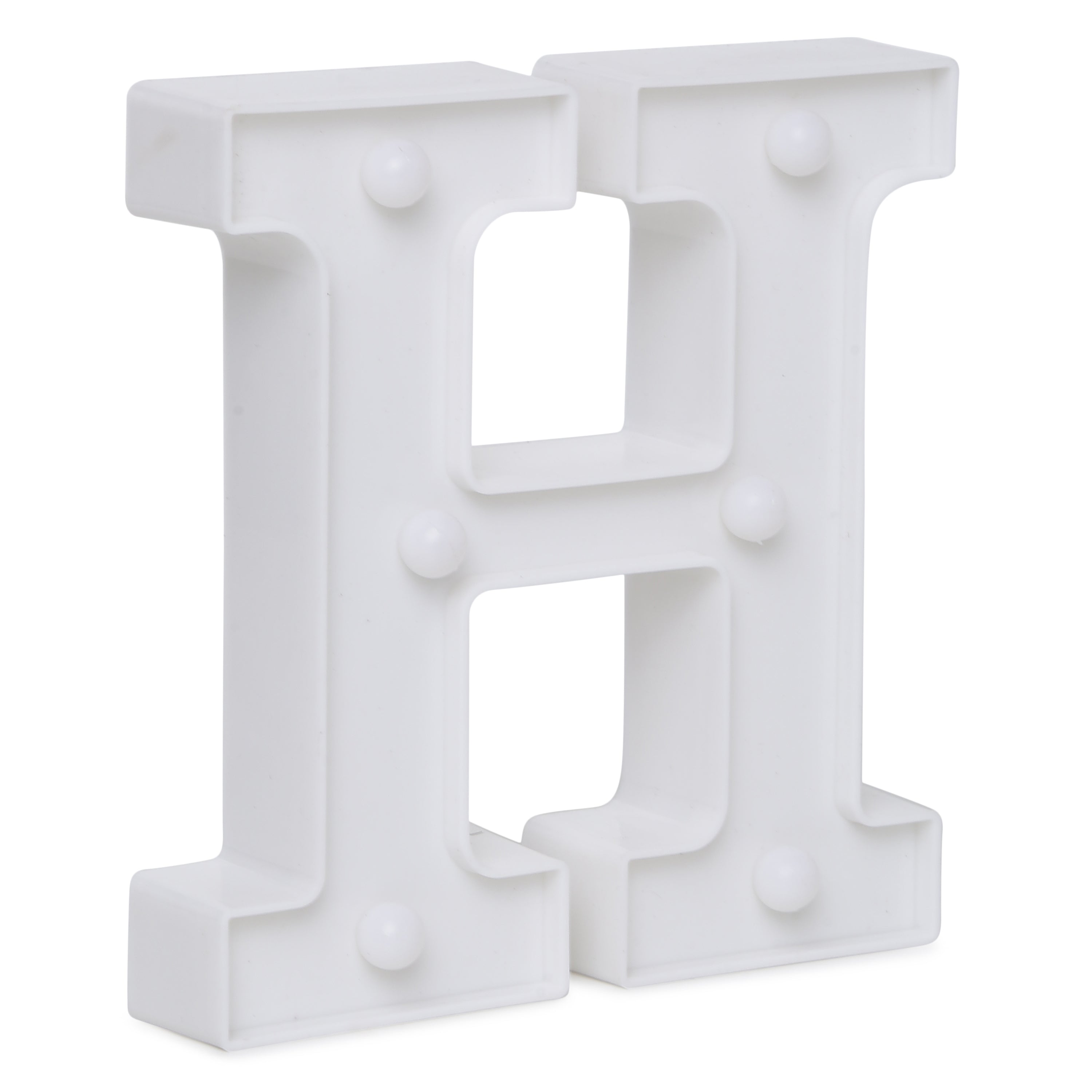 Led Marquee Letter Alphabet H 1Pc Ib