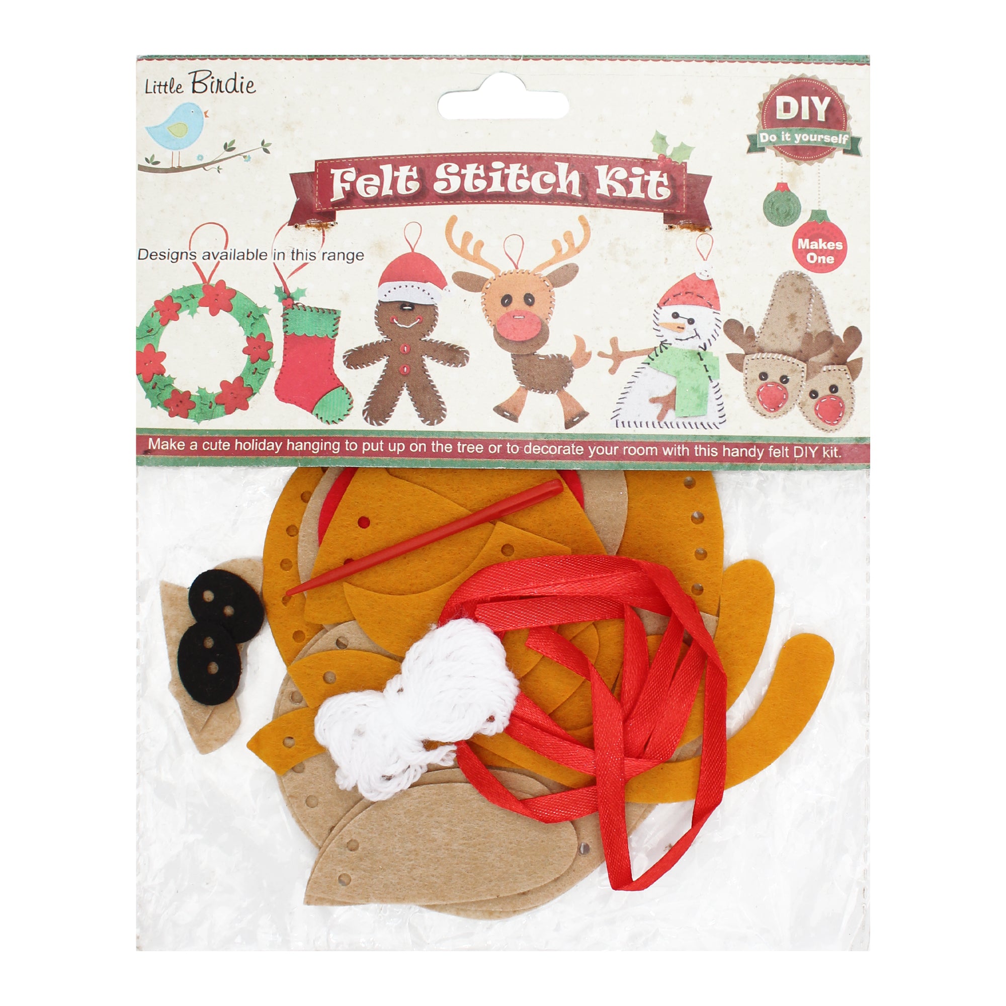 Diy Reindeer Hanging Kit 1Pk
