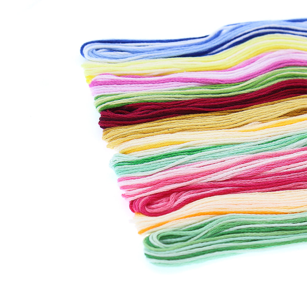 Embroidery Skeins Multi-3 12Colours 1Pk--36-Na-Na