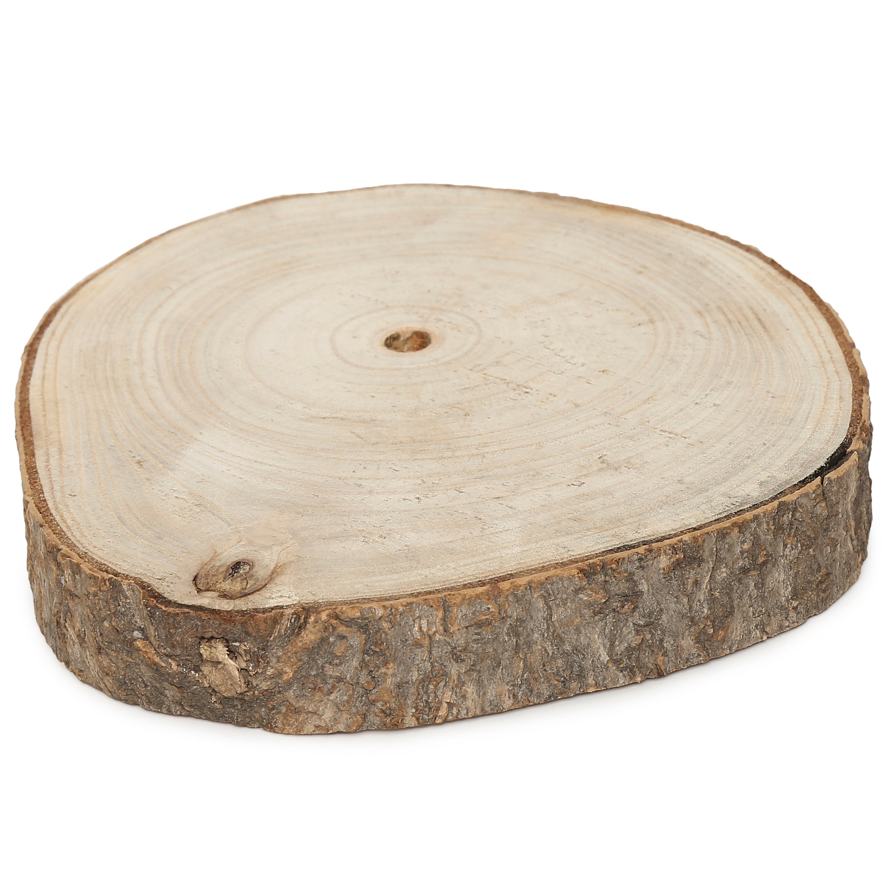 Wooden Slice Natural Round 20X3Cm 1Pc Ib