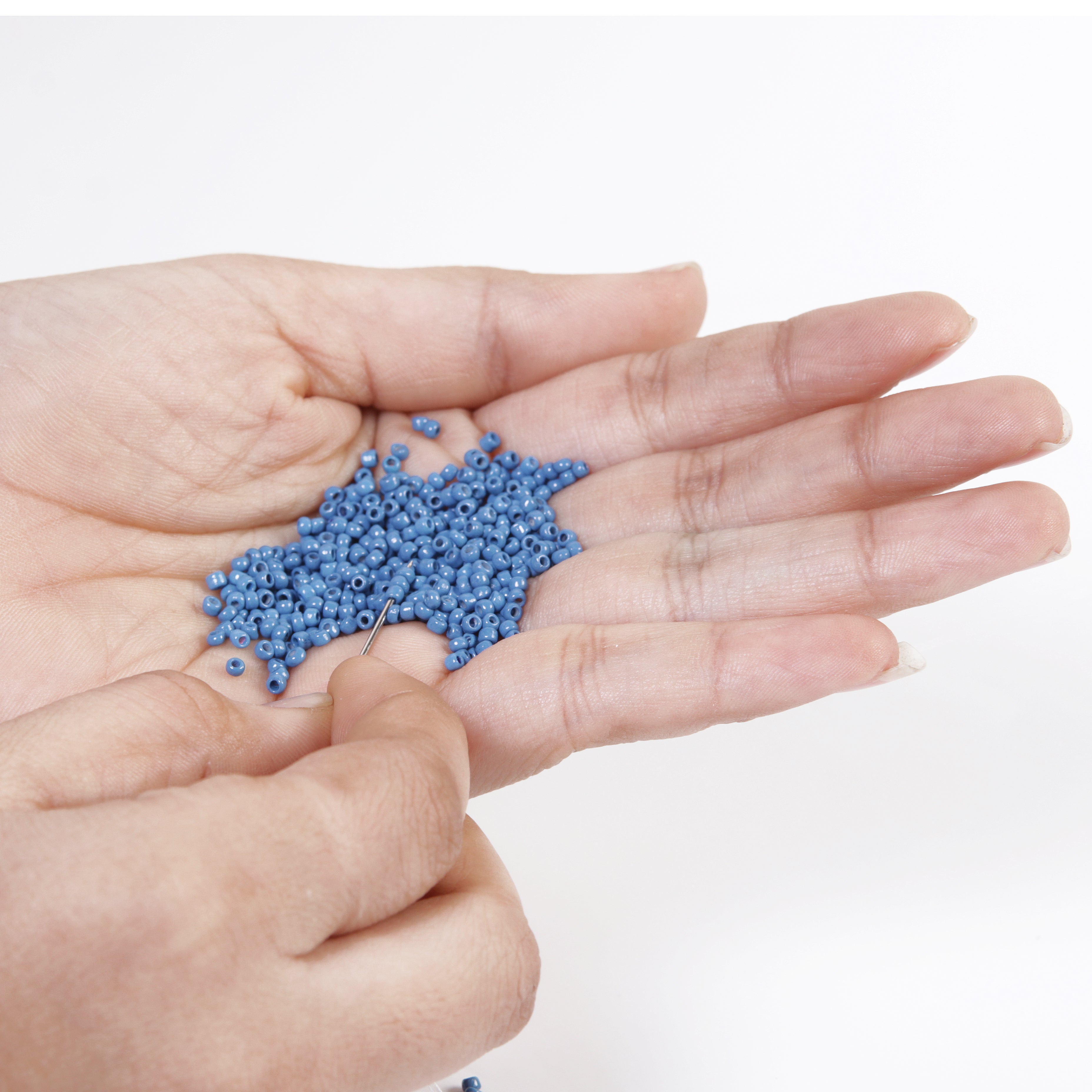 Seed Beads Deep Sea Blue 30G Ib