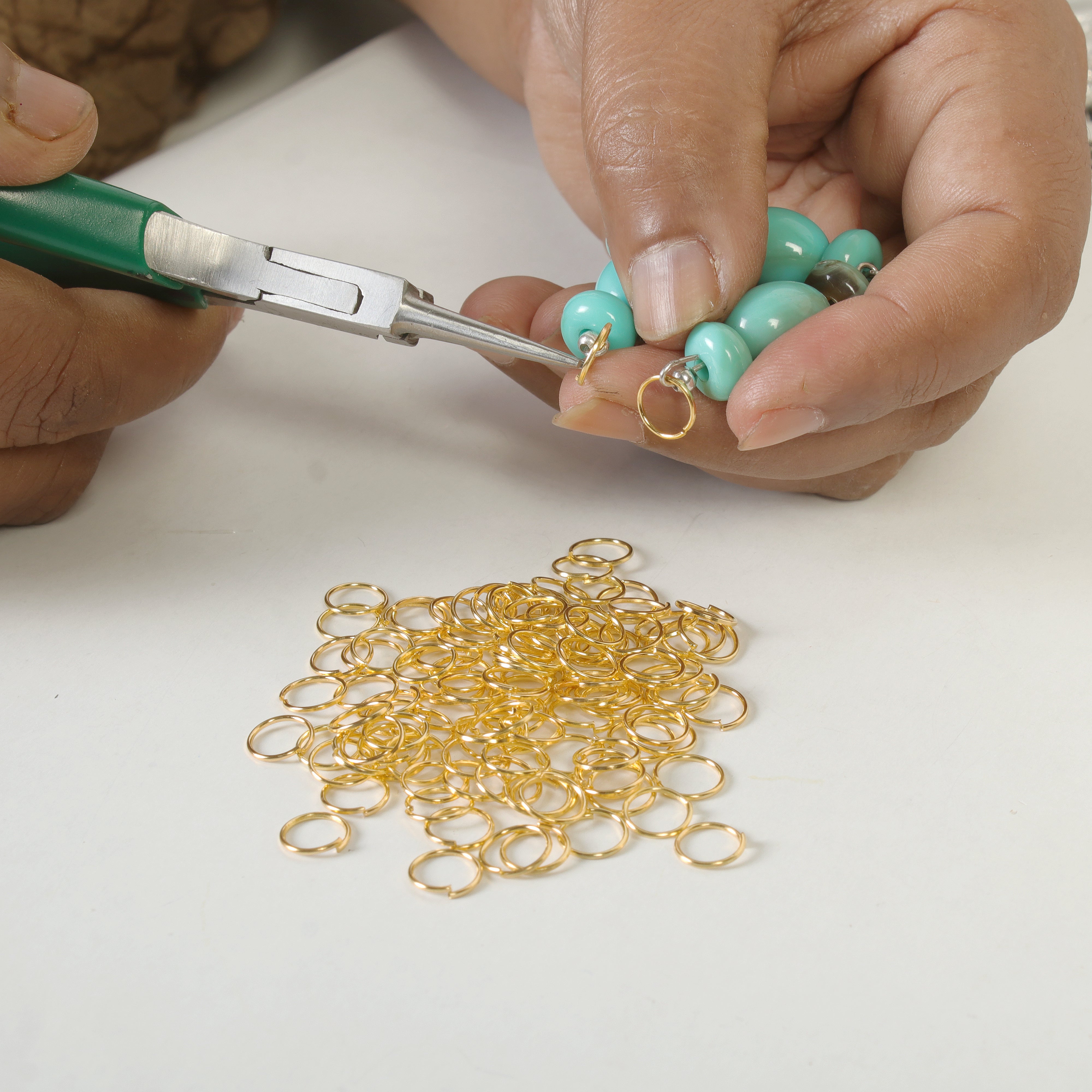 Findings Jump Ring Open 6Mm Gold 25Grm Pbhc Ib
