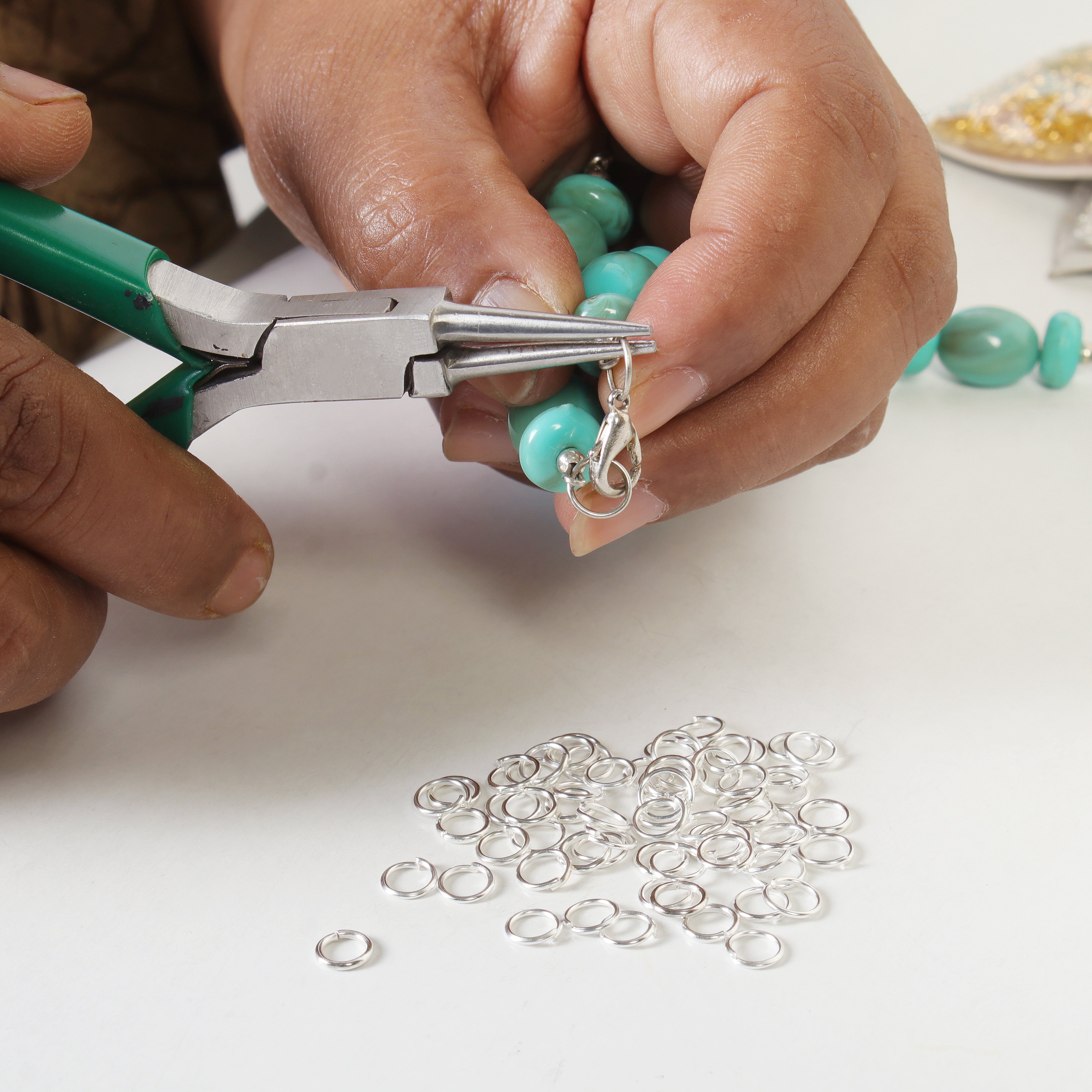 Findings Jump Ring Open 4mm Silver 25gm