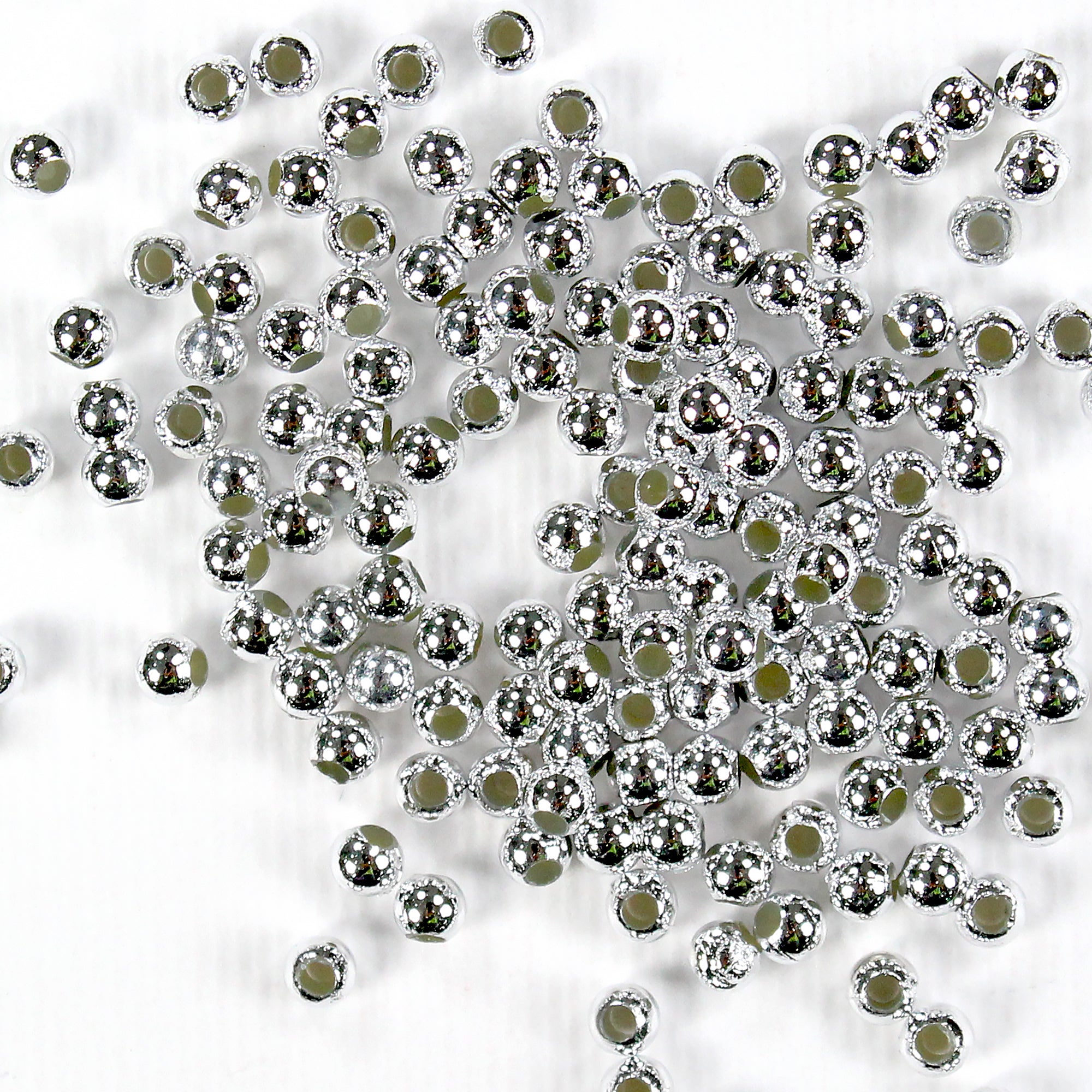 Beads Silver Seed 3Mm X 3Mm 30G Pb Ib