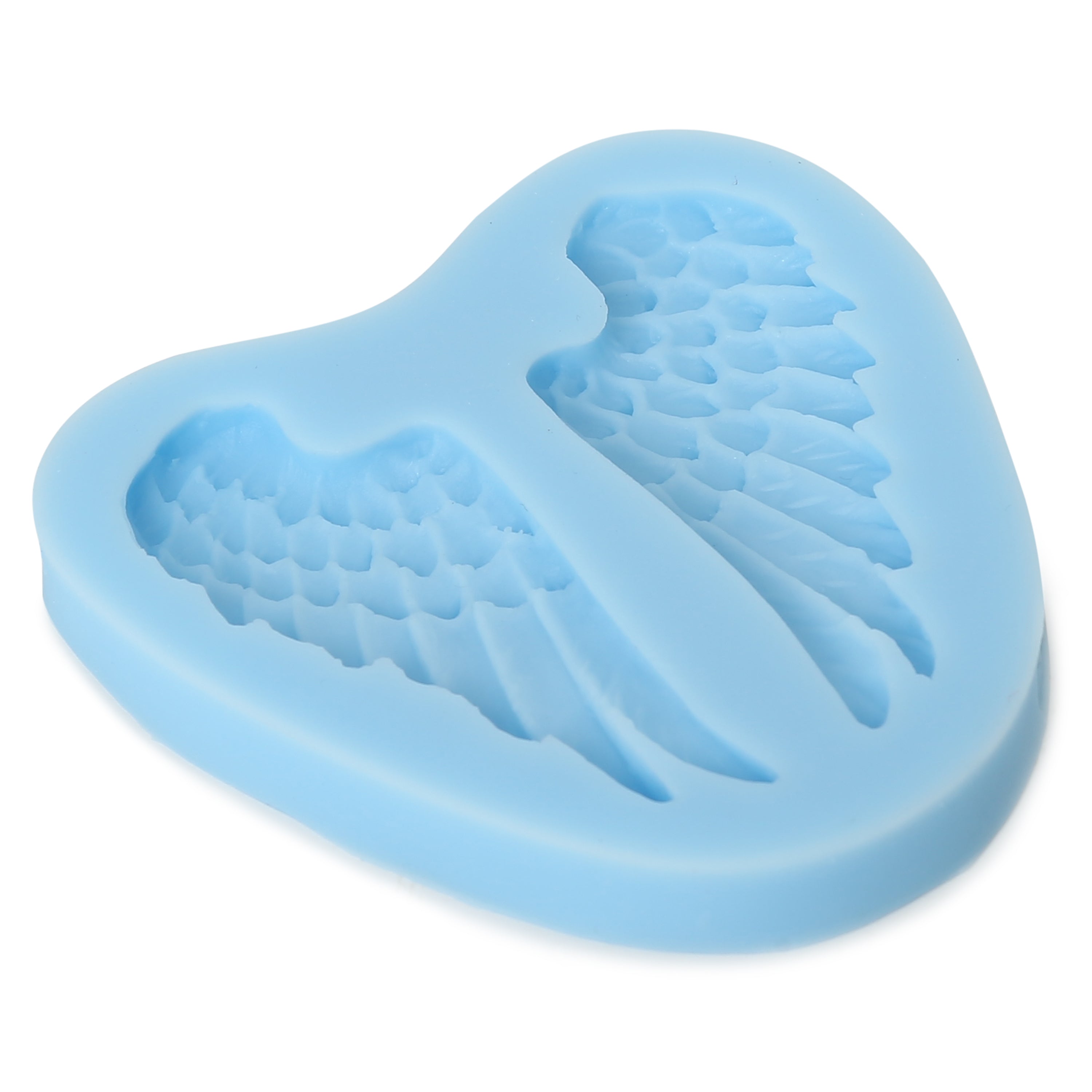 Silicone Mould Wings 7.5cm X 7.2cm 9mm 1pc