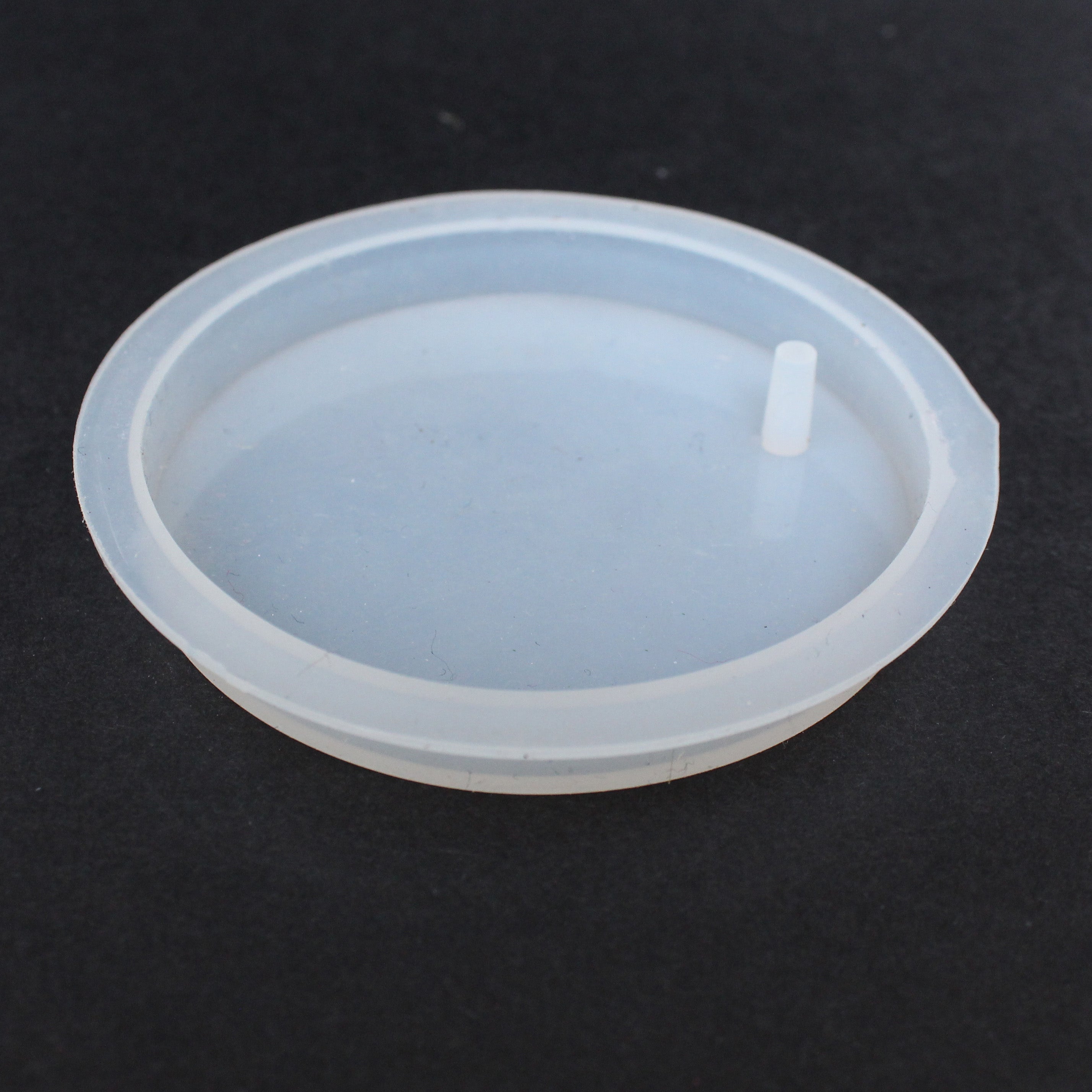 Resin Silicone Mould Round 7cm X 7cm 1pc