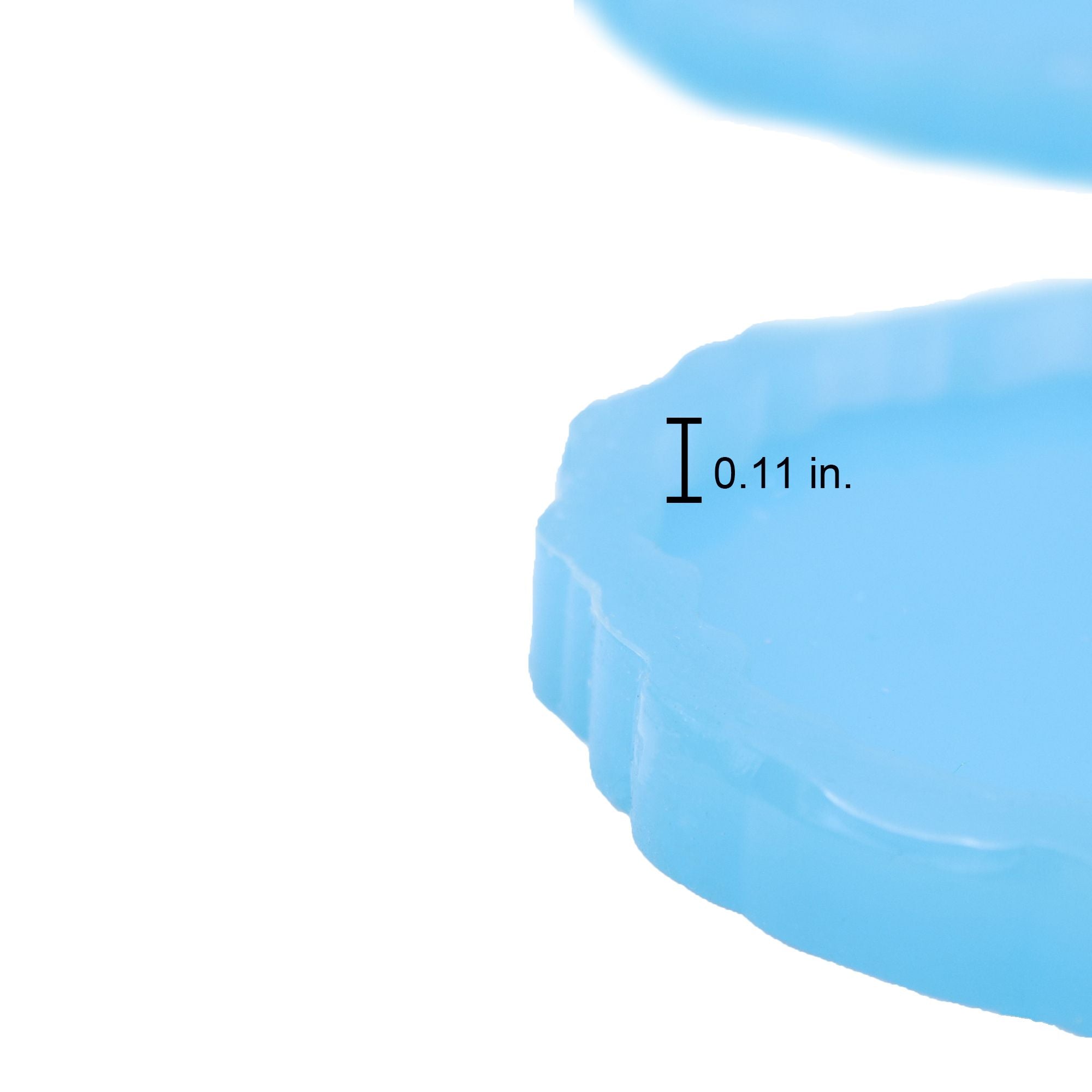 Silicone Mould Mini Scalloped Round 2 Inch D-2.79Mm 1Pc