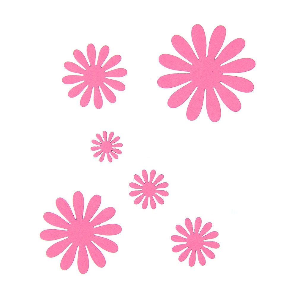 Thin Cut Flower Die Daisy 6Pcs