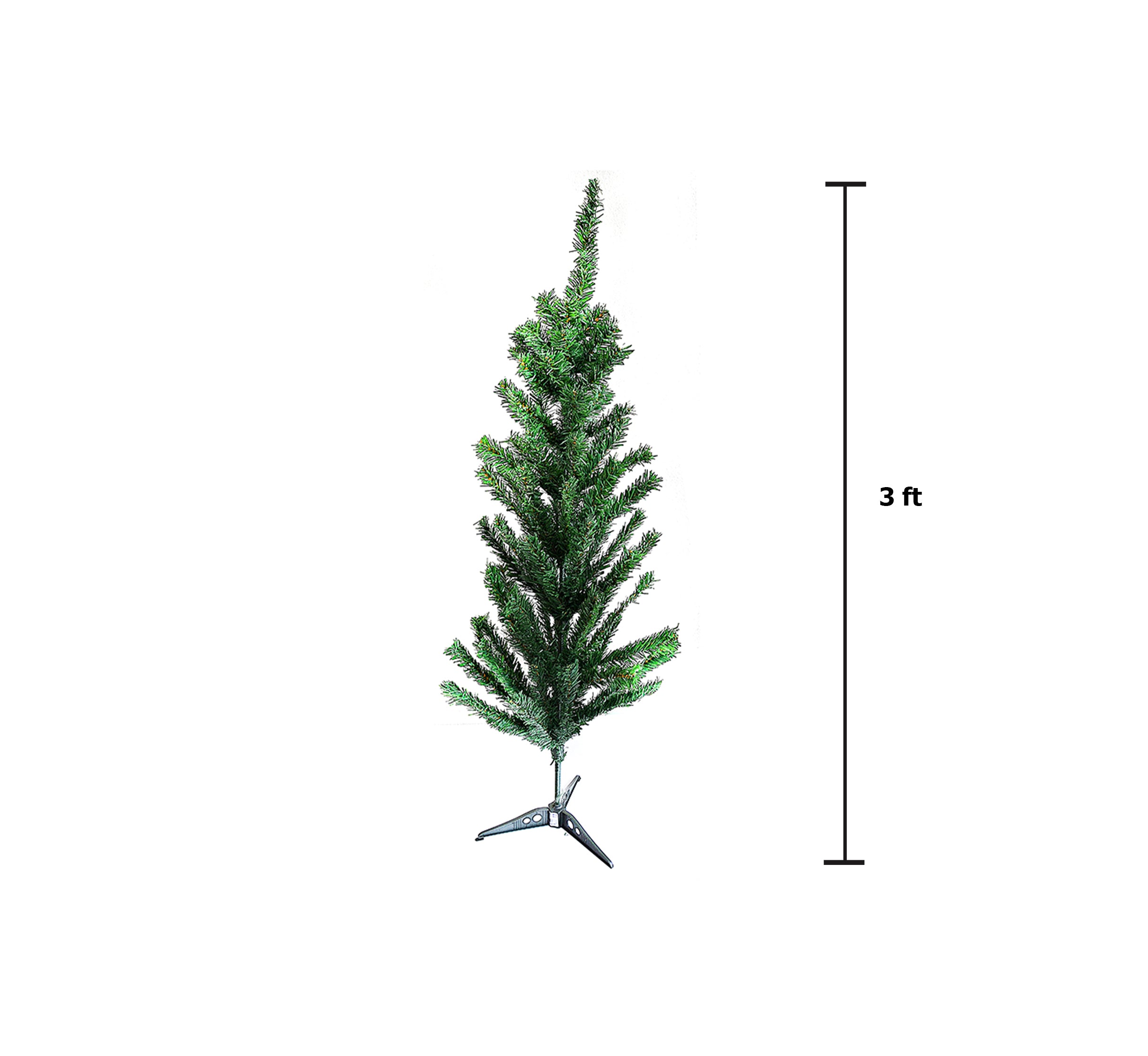 Itsy Bitsy Christmas Tree With Plastic Stand 3 Feet