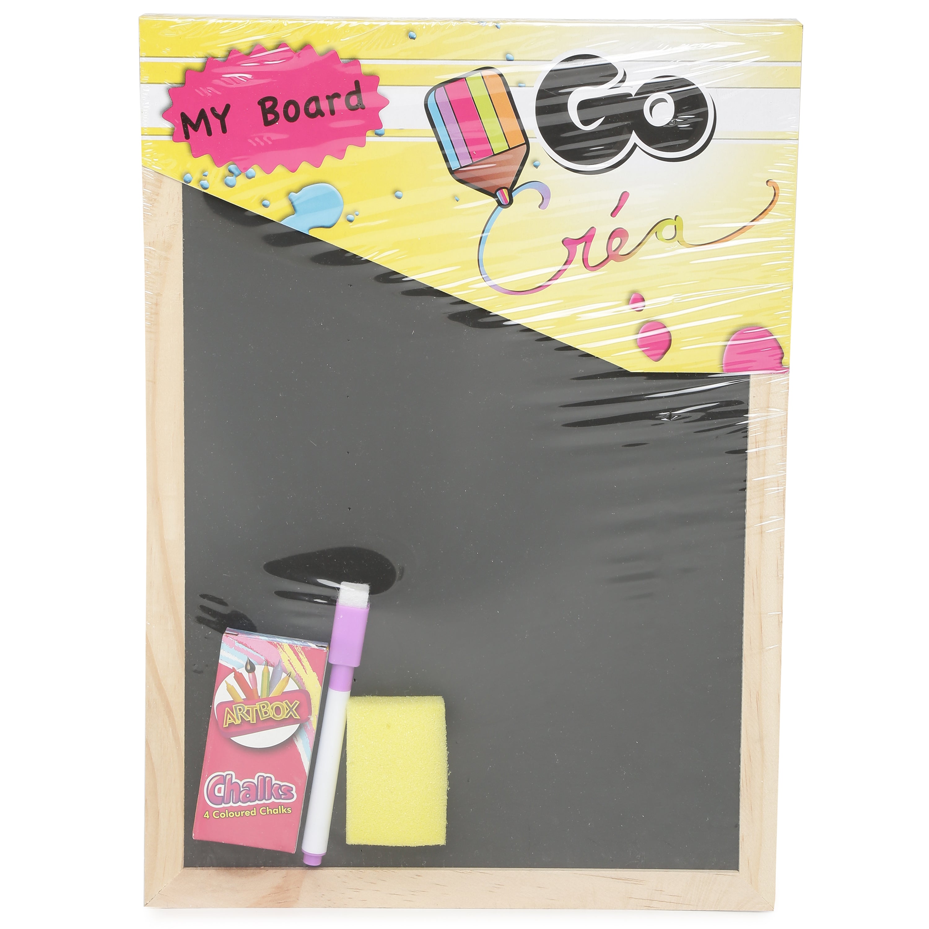 White And Black Board 25 X 35Cm 1Set Ib