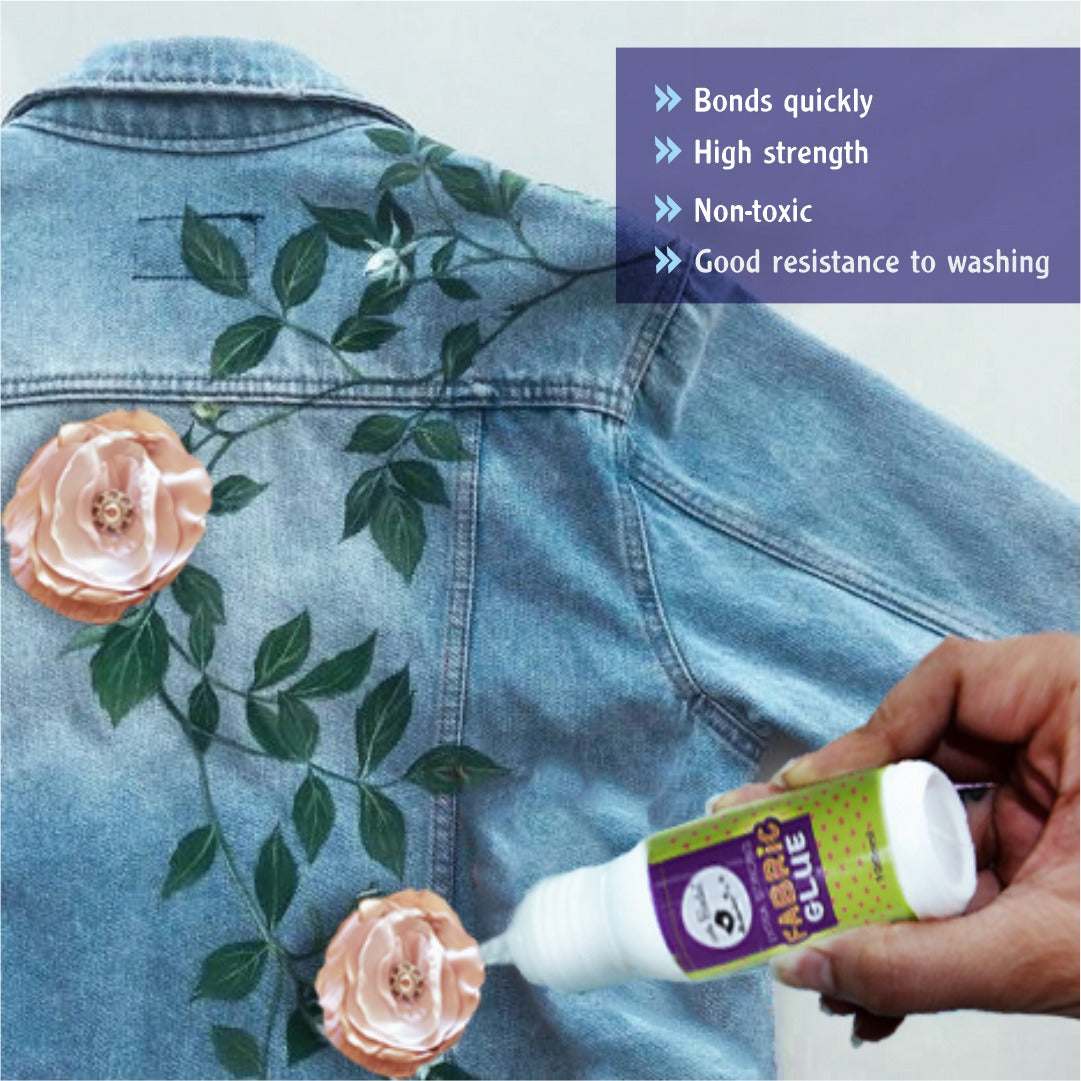 Fabric Glue 100ml Squeeze Bottle