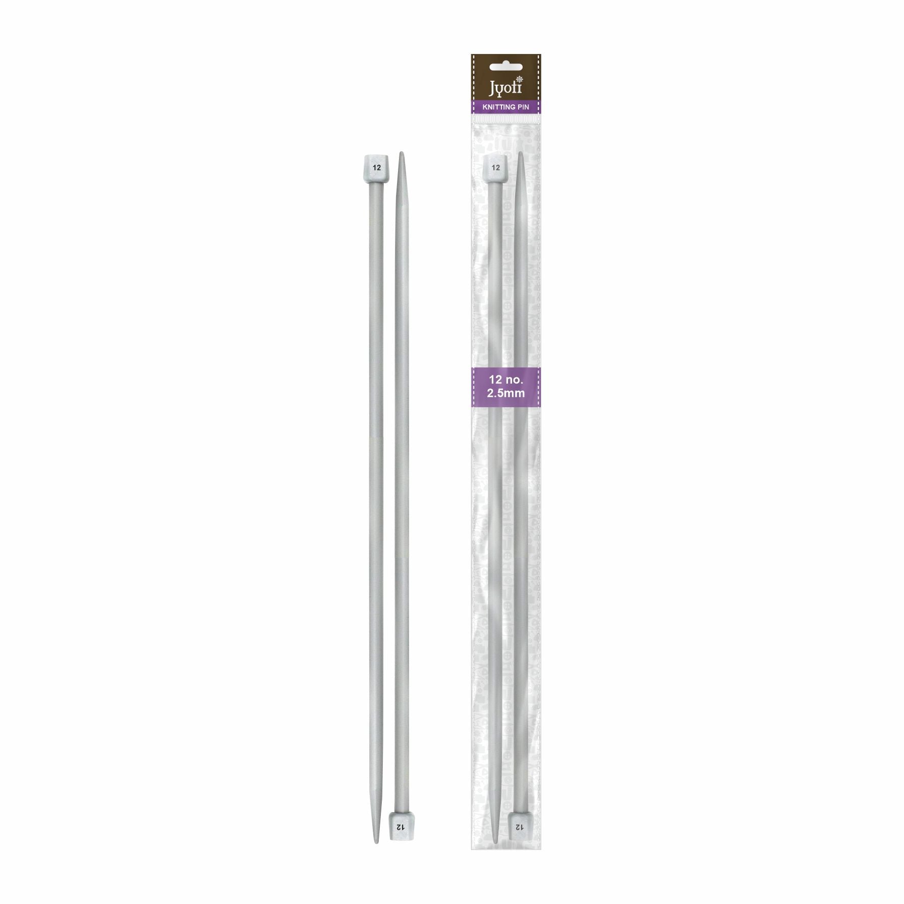 Extra Aluminum Knitting Needle 35Cm (No.11) 2Pcs Pb Jyoti