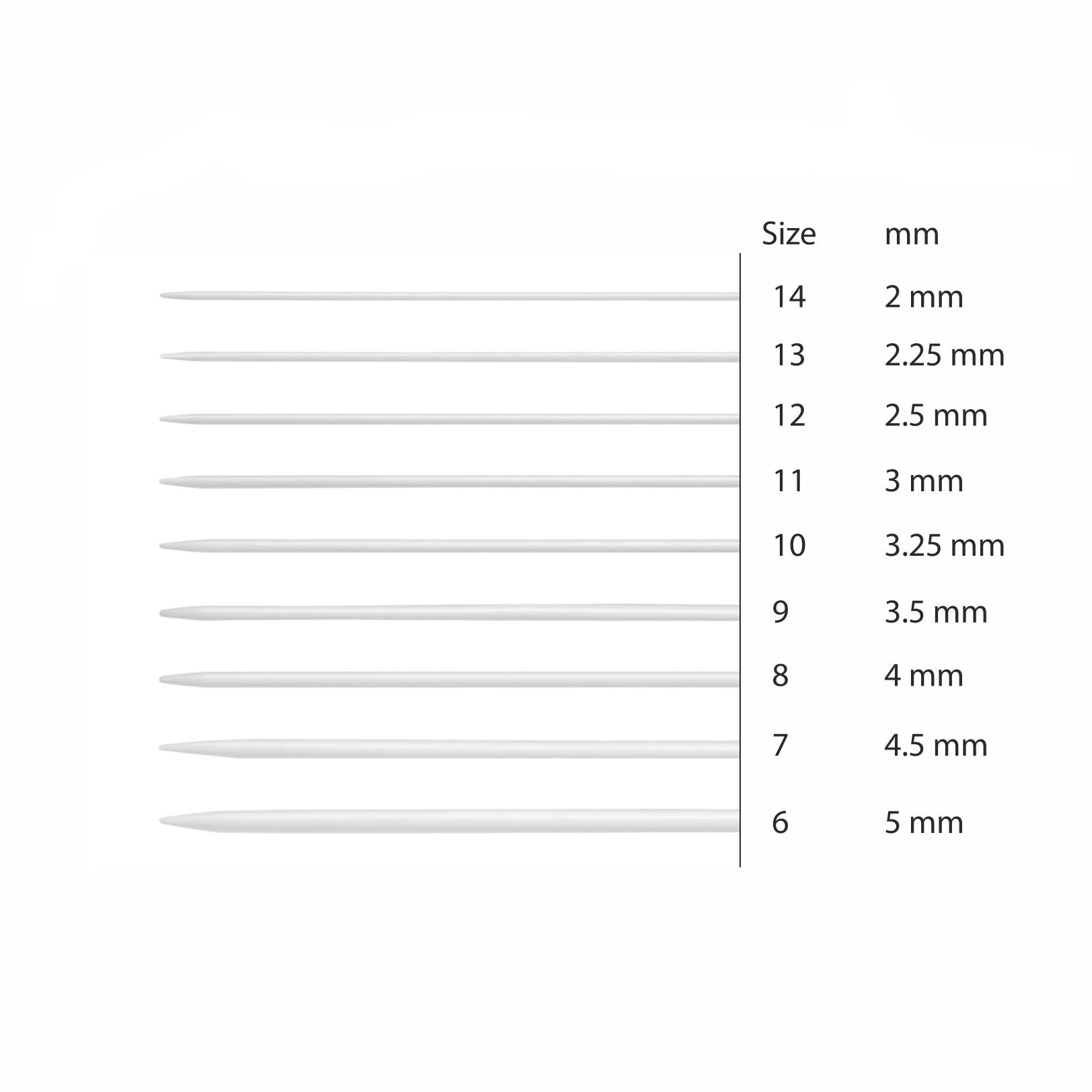 Extra Aluminum Knitting Needle 35Cm (No.11) 2Pcs Pb Jyoti