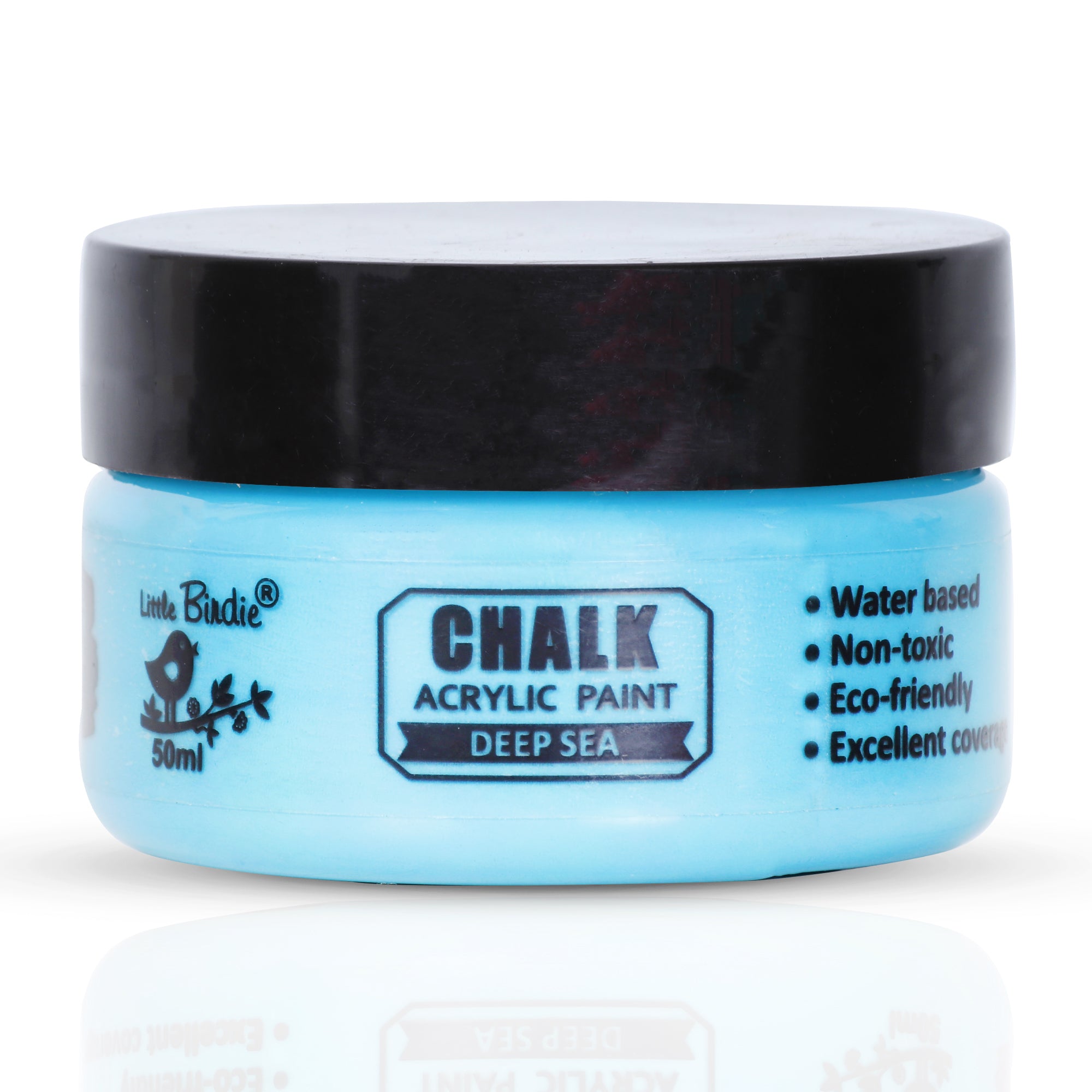 Home Decor Chalk Paint Deep Sea 50ml Bottle
