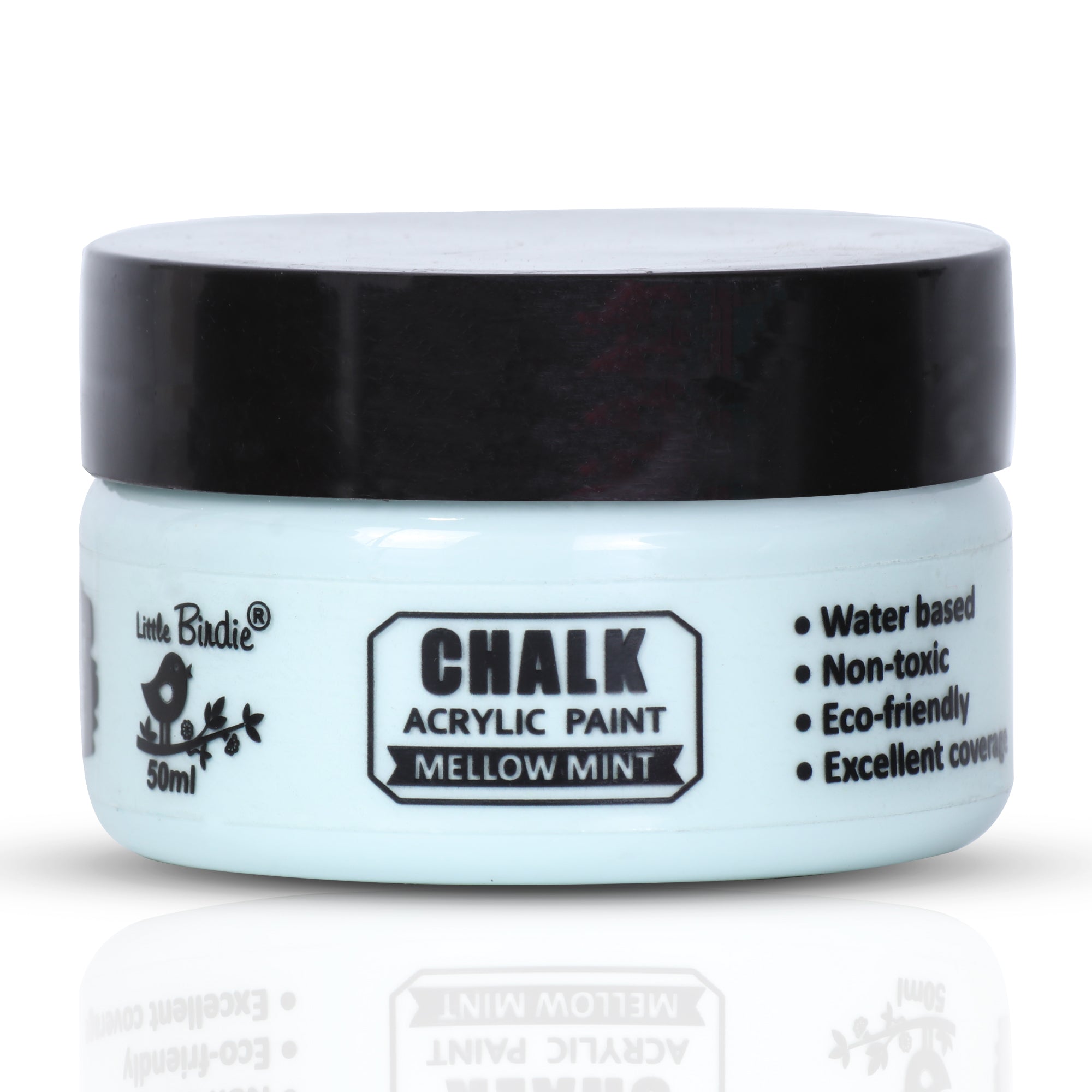 Home Decor Chalk Paint Mellow Mint 50ml Bottle