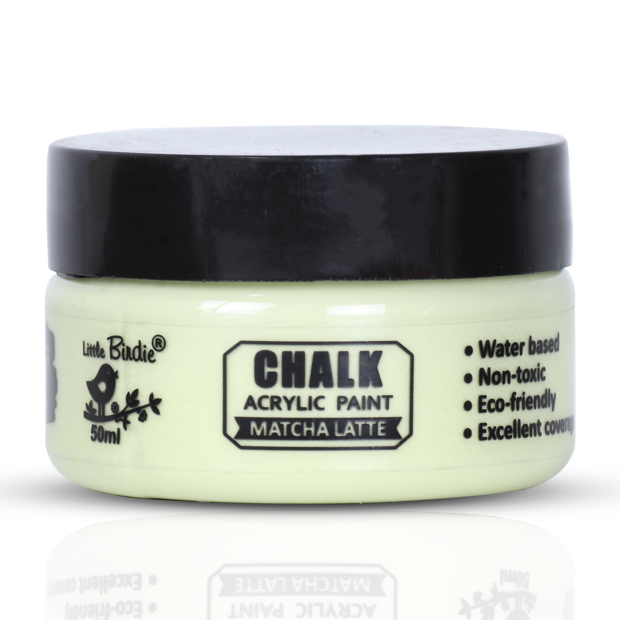 Home Decor Chalk Paint Matcha Latte 50ml Bottle