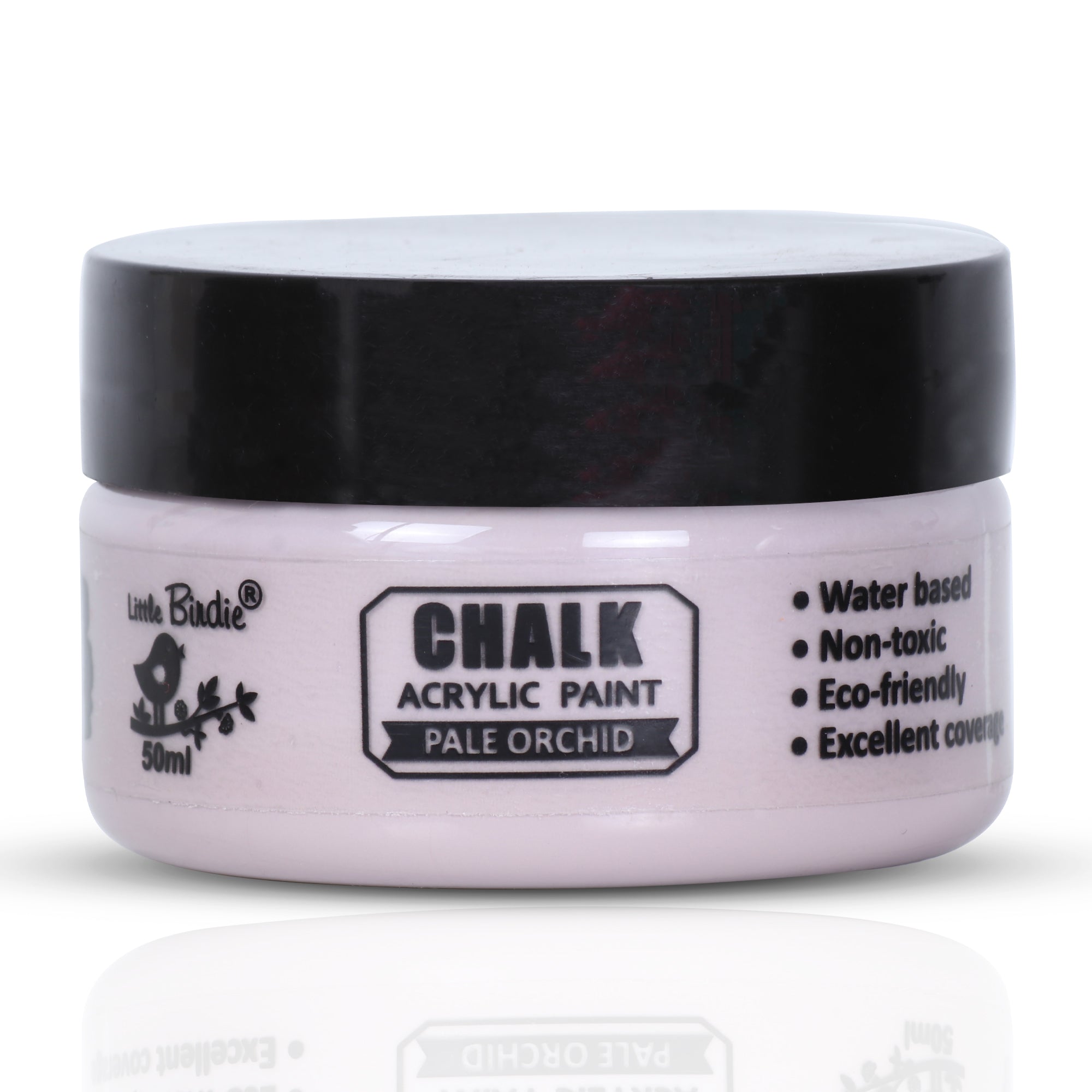 Home Decor Chalk Paint Pale Orchid 50ml Bottle