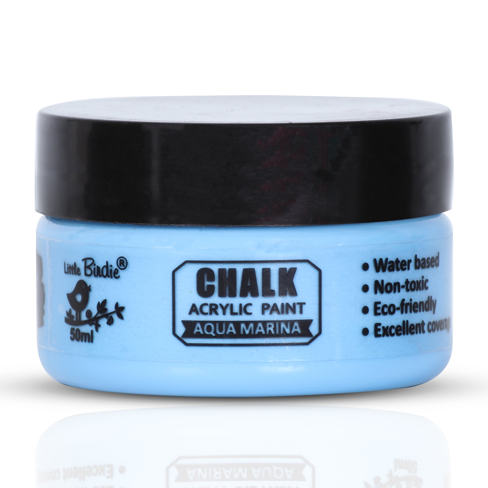 Home Decor Chalk Paint Aqua Marina 50ml Bottle