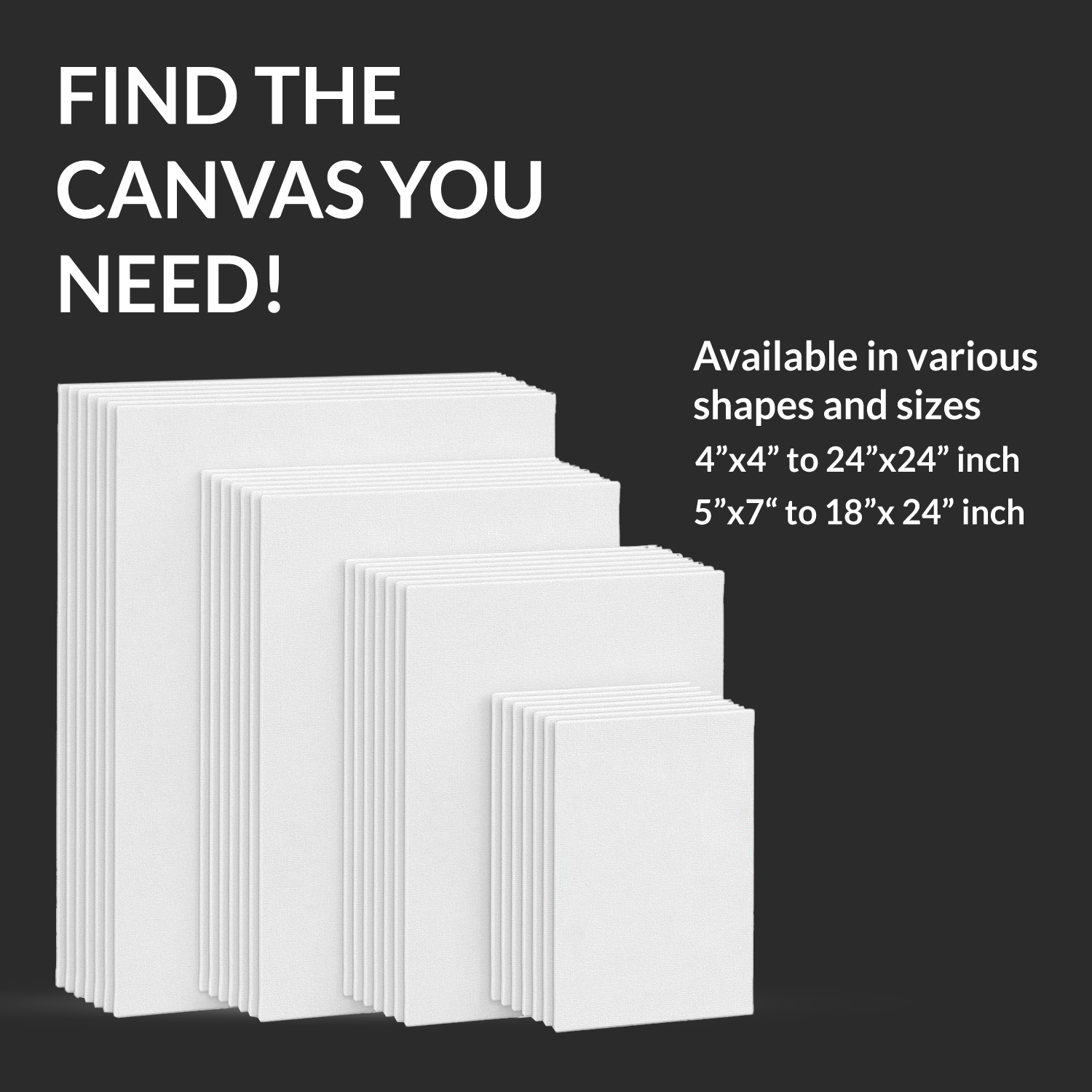 Canvas Panel 3Mm Mdf Board 10 X 12Inch 2Pcs Lb
