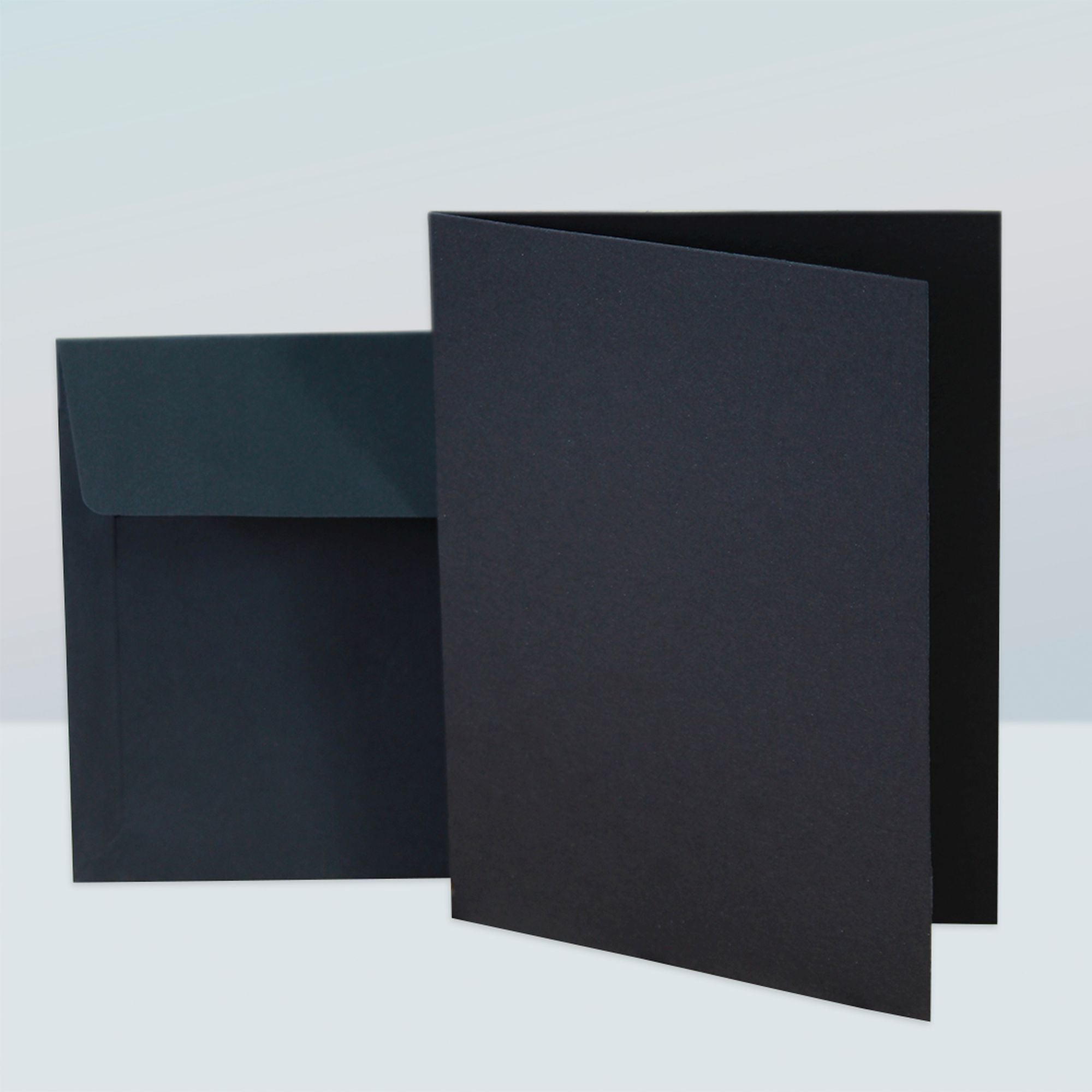 Premium Card & Envelope Buffalo Black 4Inch X6Inch  1Pc Lb