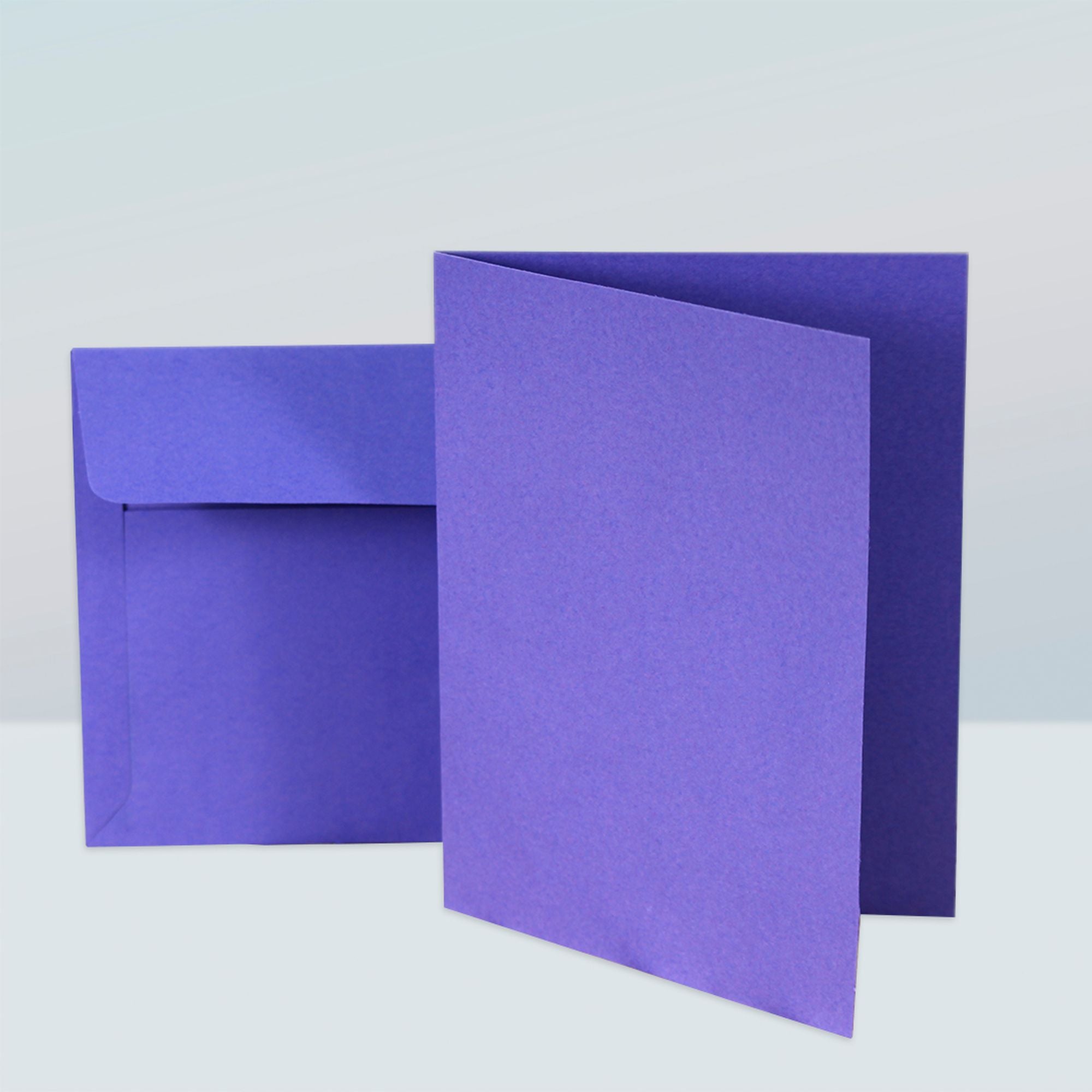 Premium Card & Envelope Violet 4Inch X6Inch  1Pc Lb