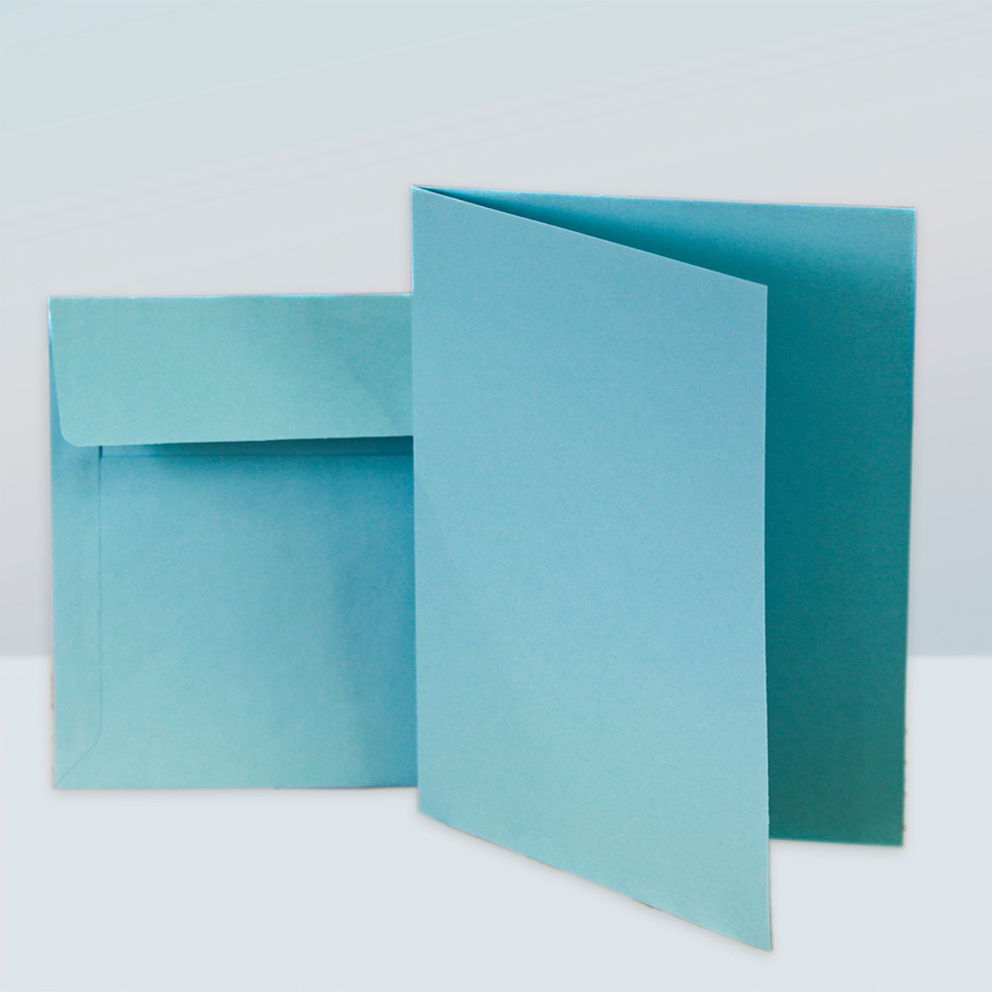 Premium Card & Envelope Powder Blue 4Inch X6Inch  1Pc Lb