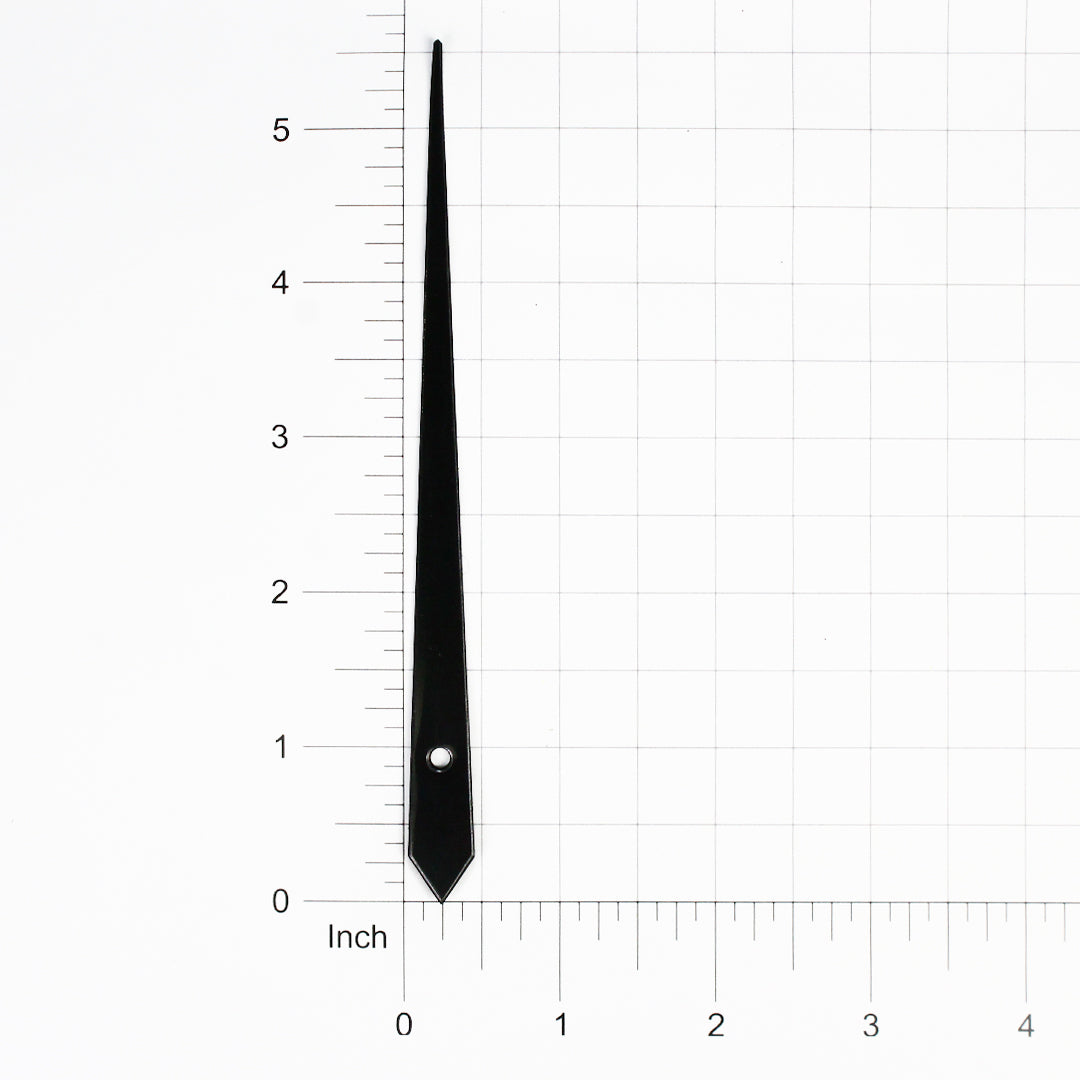 Clock Hands Hour And Minute Chronos Black Hour 10.6Cm; Minute 14.3Cm 2Pc Pbci Lb