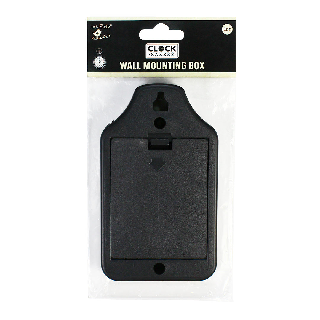 Wall Mounting Black Box Square 1pc