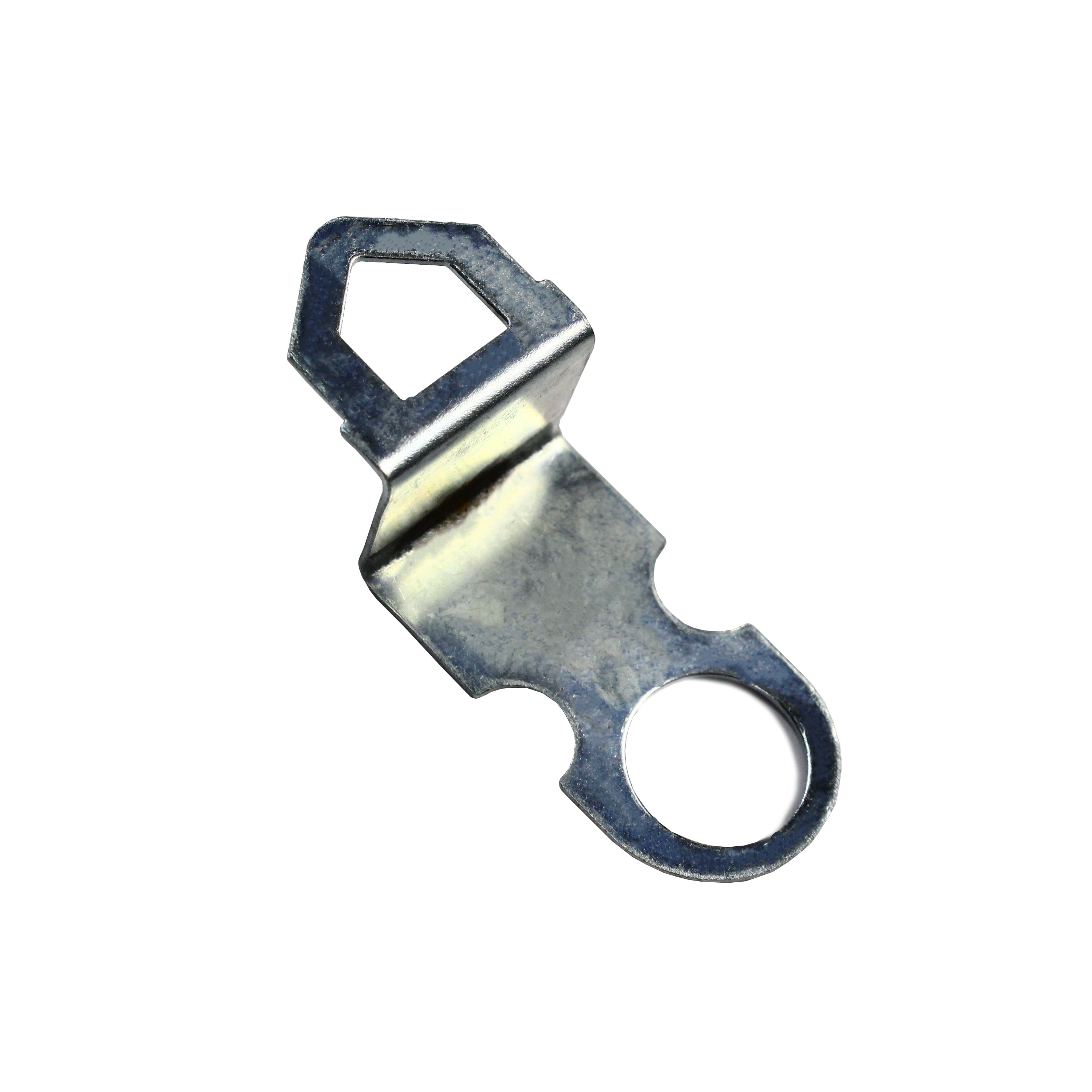 Wall Mounting Metal Hooks L Silver 1pc