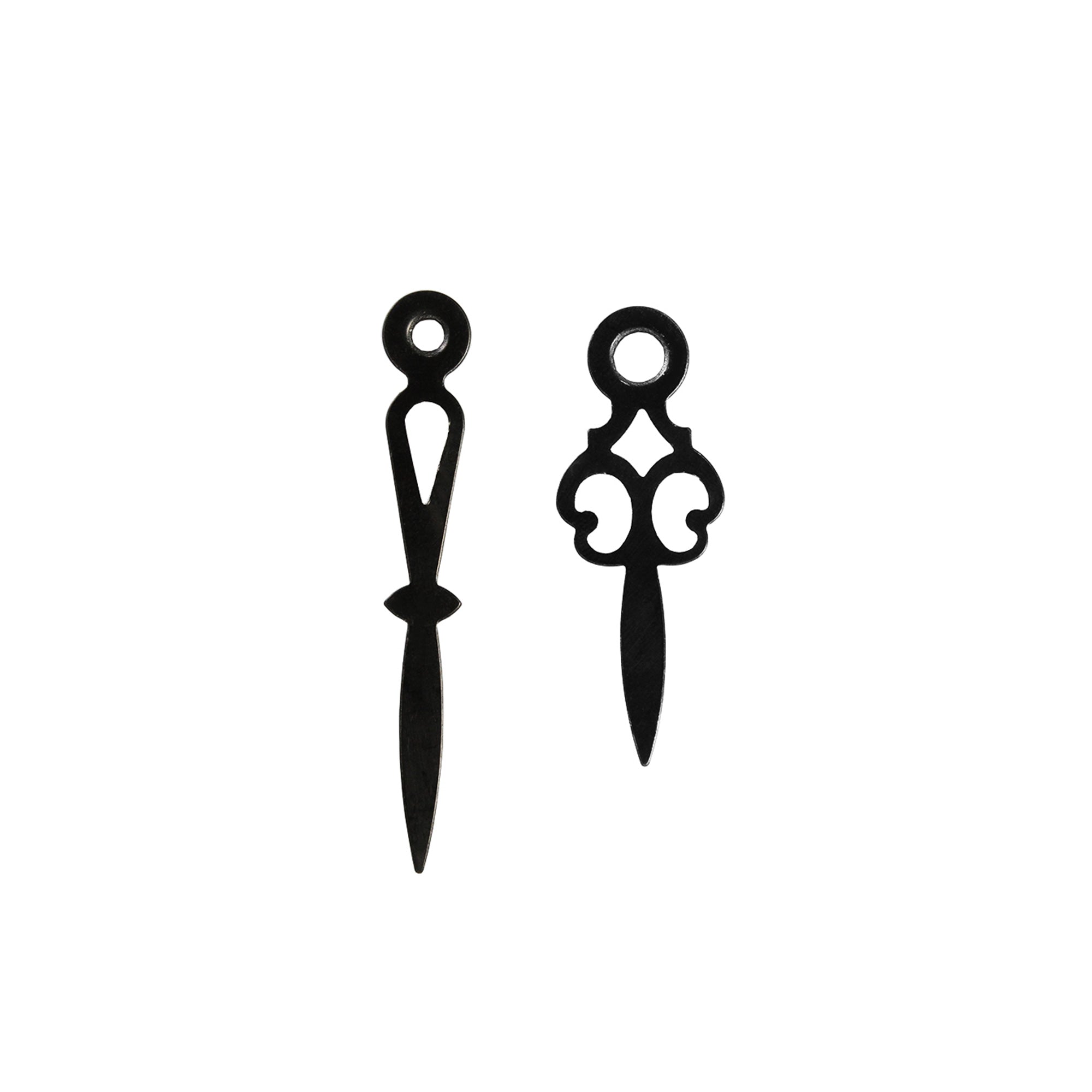 Clock Hands Hour And Minute Lex Black Hour 5Cm; Minute 6.7Cm 2Pc Pbci Lb