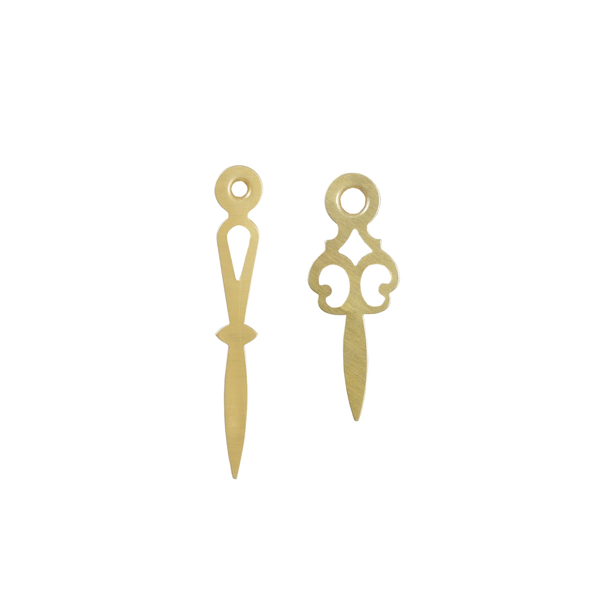 Clock Hands Hour And Minute Lex Gold Hour 5Cm; Minute 6.7Cm 2Pc Pbci Lb