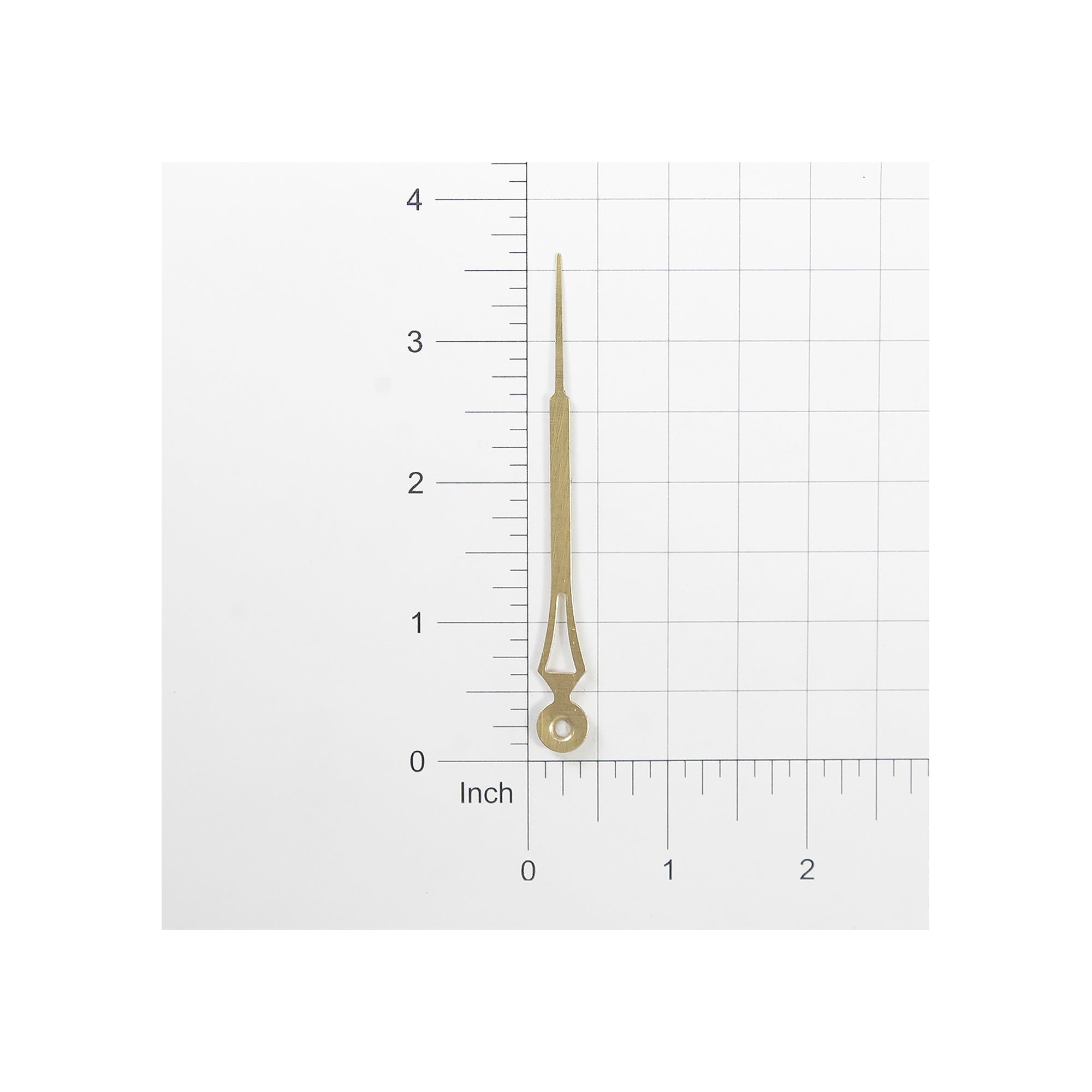 Clock Hands Hour And Minute Nyx Gold Hour 7Cm; Minute 9.1Cm 2Pc Pbci Lb