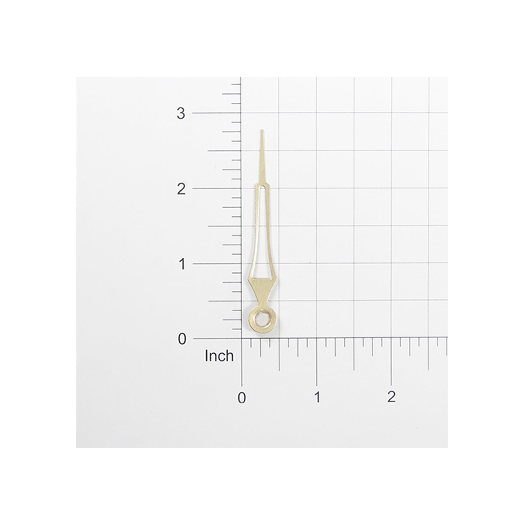Clock Hands Hour And Minute Nyx Gold Hour 7Cm; Minute 9.1Cm 2Pc Pbci Lb