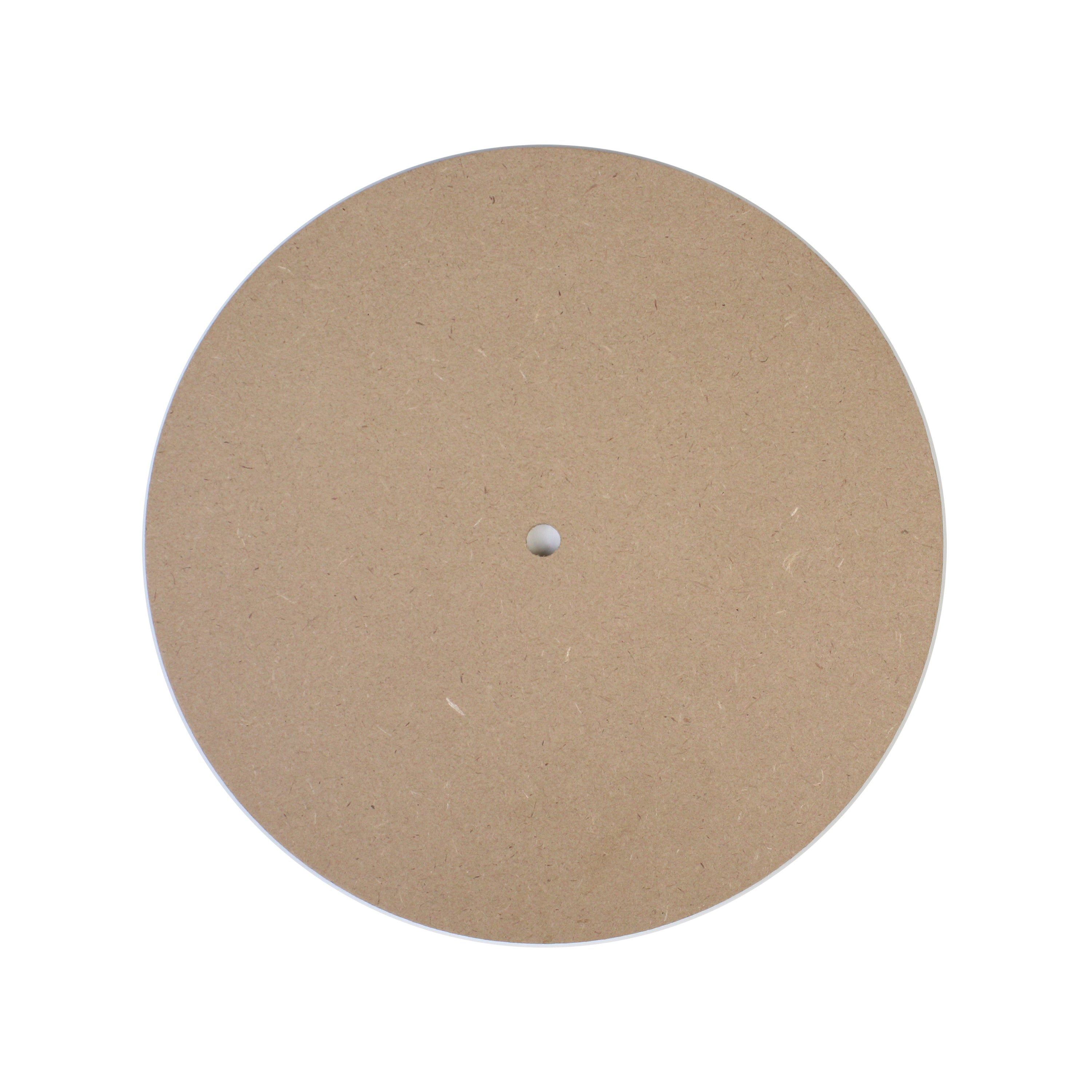 Mdf Clock Face 12Inch Dia 5.5Mm Thick 1Pc Lb