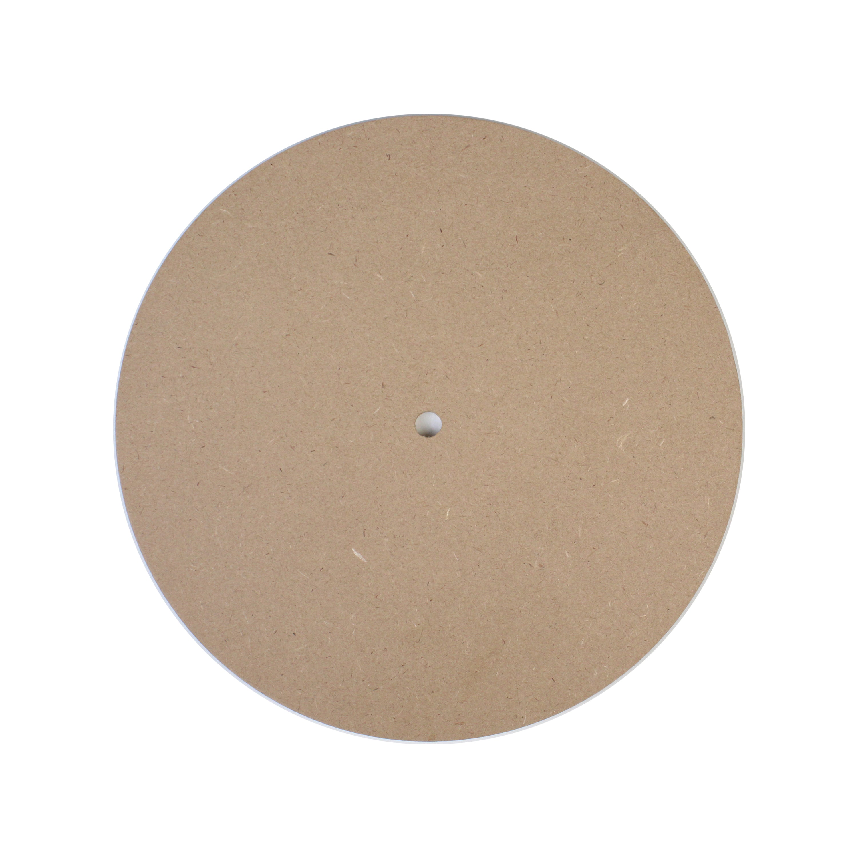 Mdf Clock Face 10Inch Dia 18Mm Thick 1Pc Lb