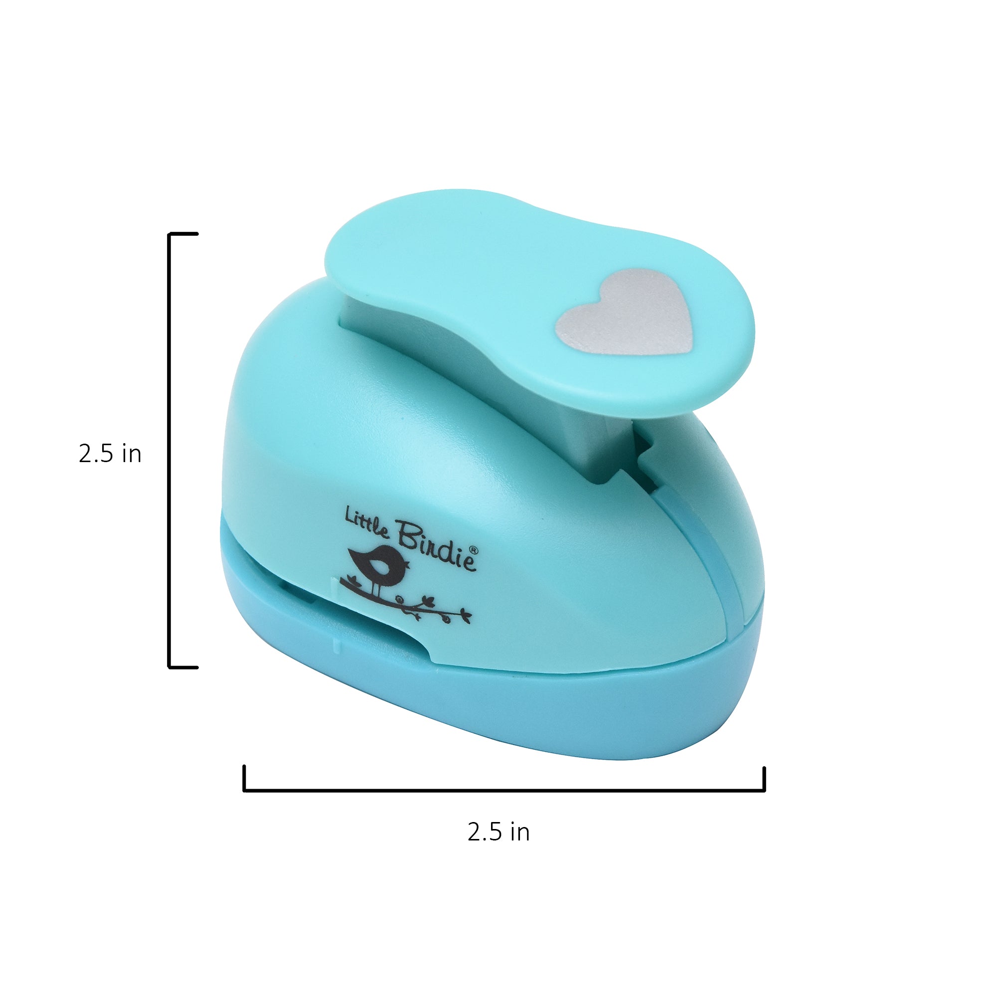 Craft Punch Cutting Size 1.5Cm Heart 1Pc Lb