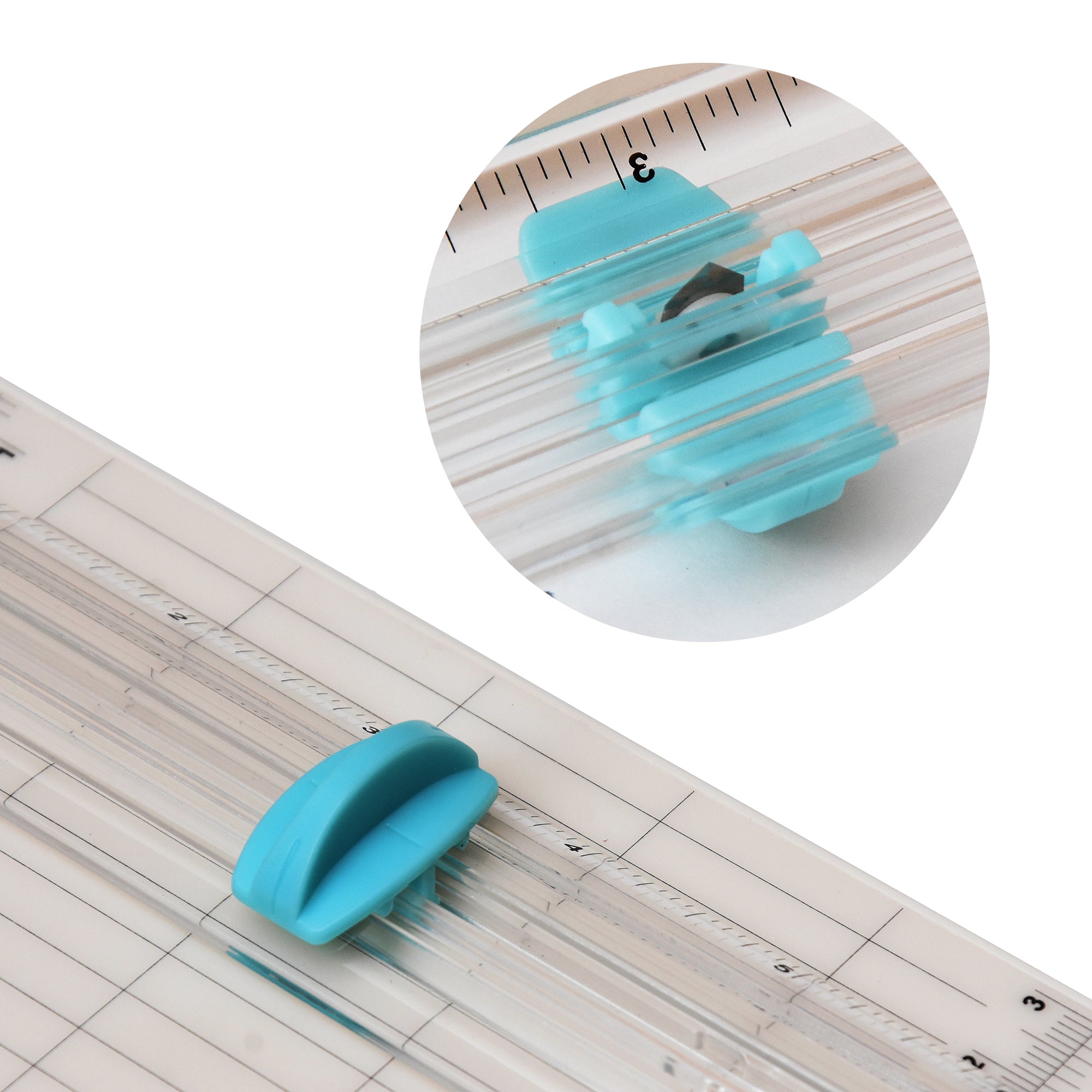 Paper Trimmer 3Inch X 6Inch 1Pc Blister Lb