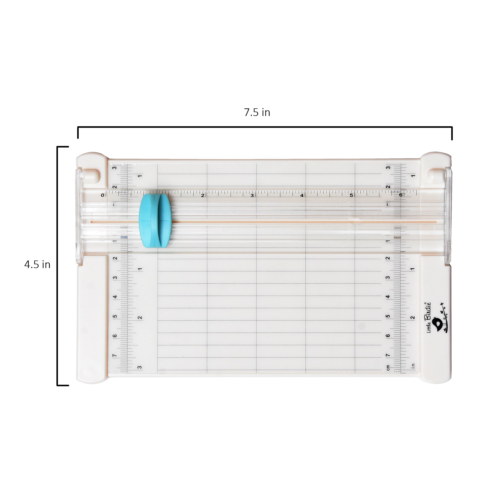 Paper Trimmer 3Inch X 6Inch 1Pc Blister Lb