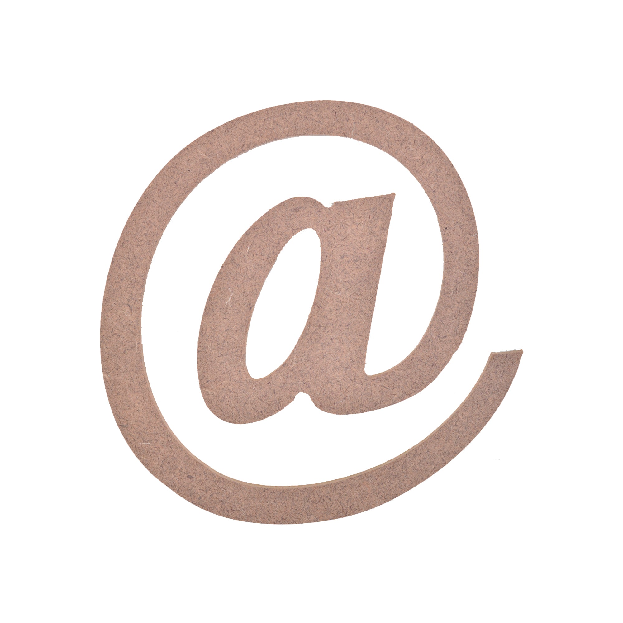 MDF Symbol @ 3.8 X 3.9Inch 5.5Mm Thick 1Pc Lb