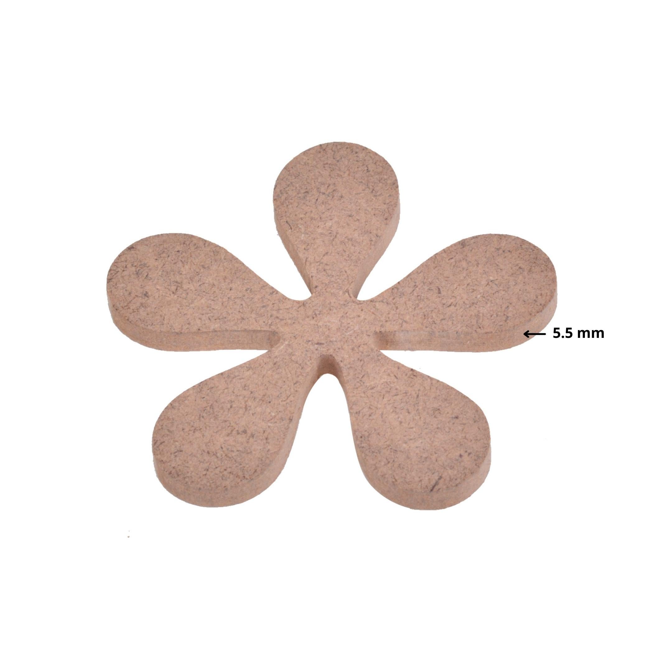 MDF Symbol * 3 X 3Inch 5.5Mm Thick 1Pc Lb