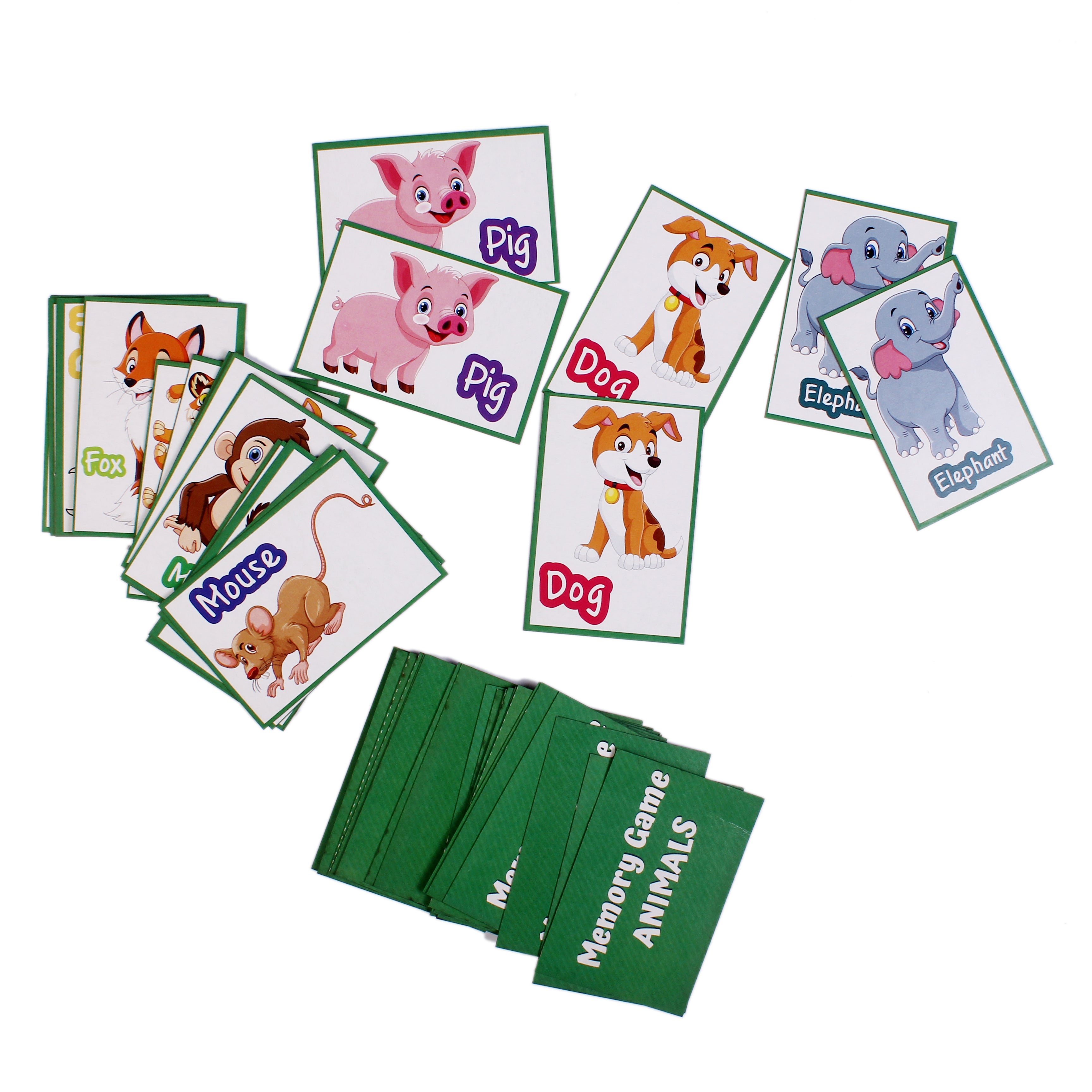 Memory Game Animals Kit 1Box Lb