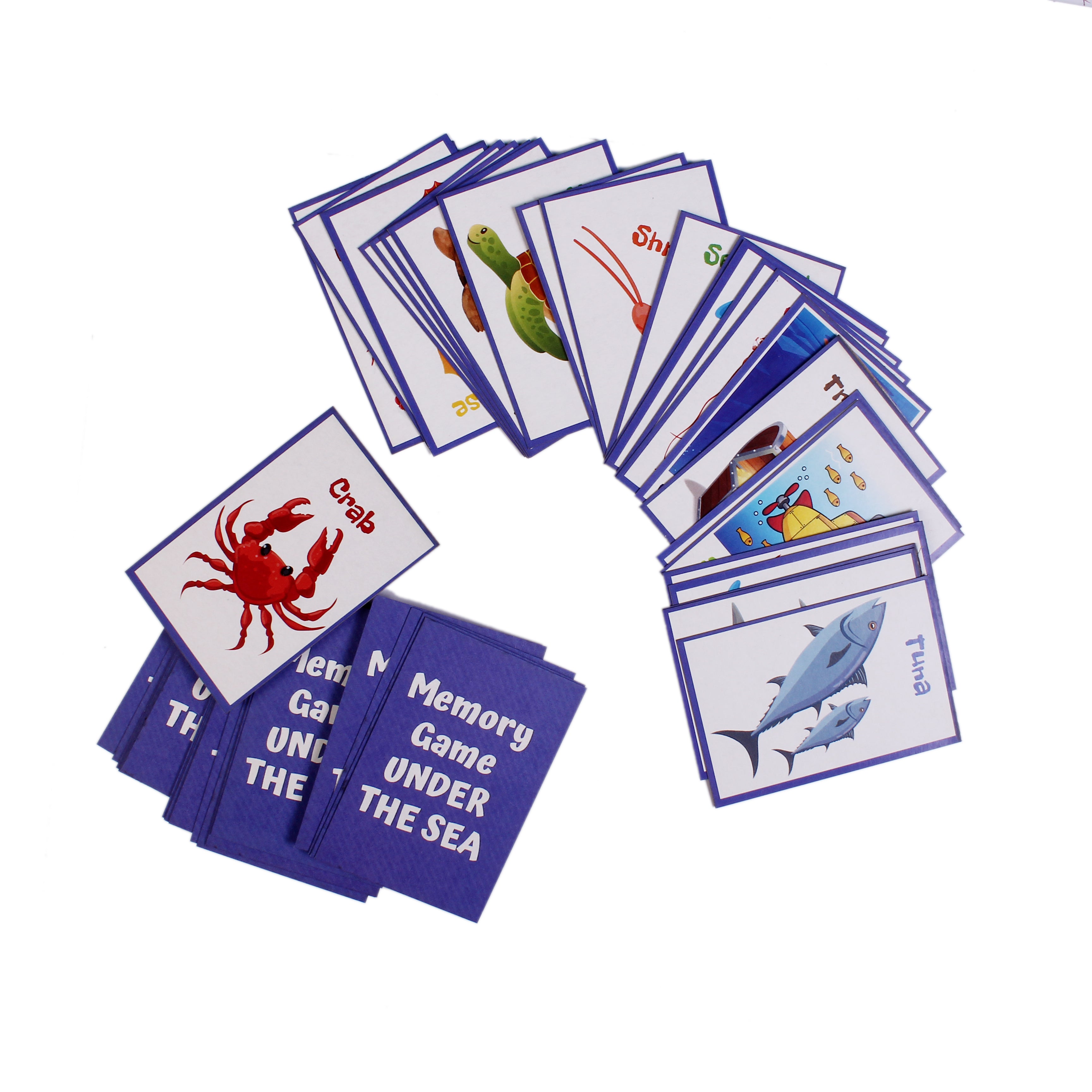 Memory Game Under The Sea Kit 1Box Lb