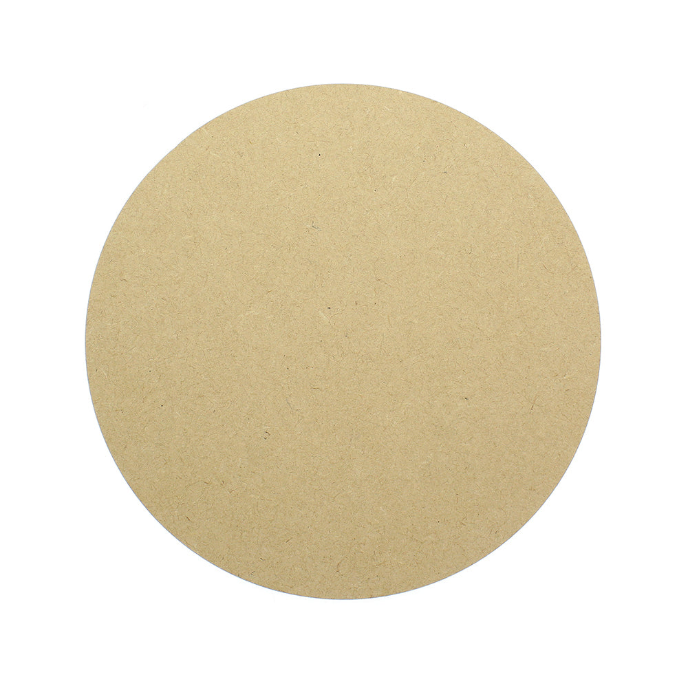 MDF Blank Round 8Inch Dia 5.5Mm Thick 1Pc Lb