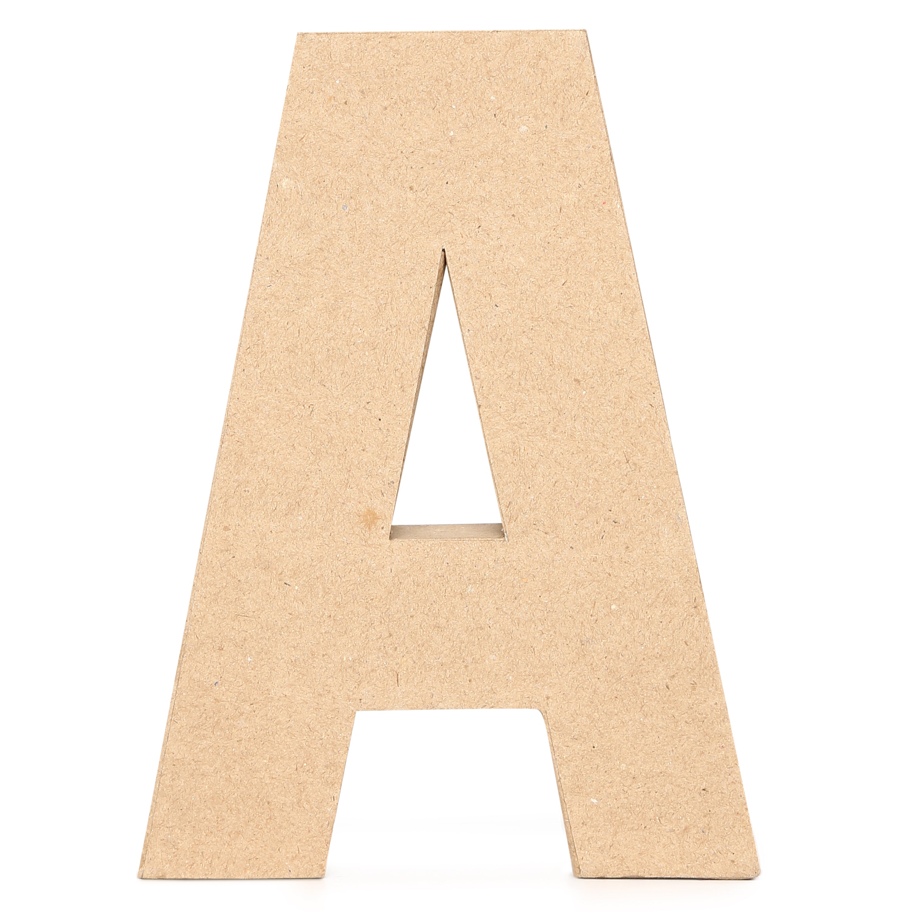 Paper Mache Alphabet A Approx 5.7 X 7.7 X 1.14Inch 1Pc Lb