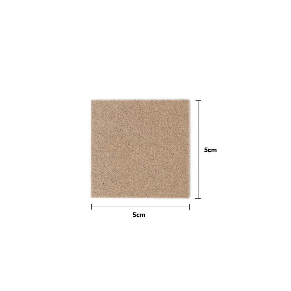 MDF Shapes Square 5Cm 12Pc Lb