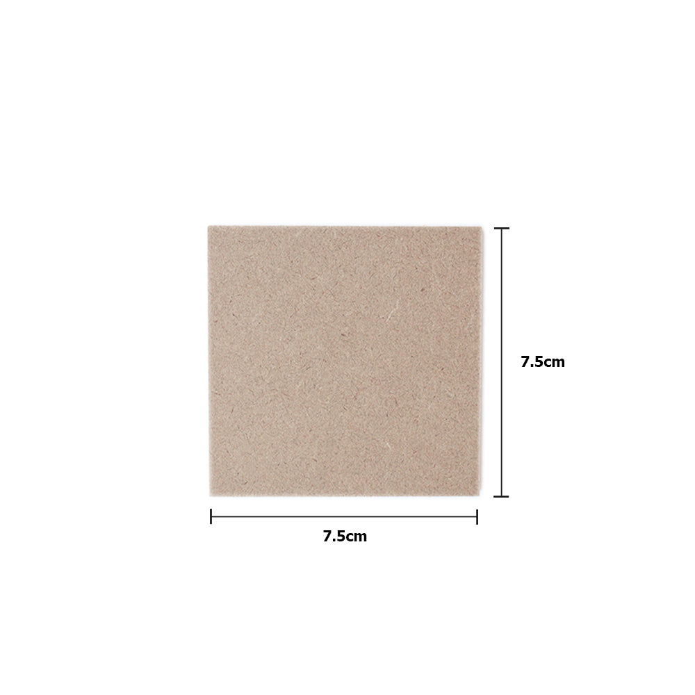 MDF Shapes Square 7.5Cm 6Pc Lb