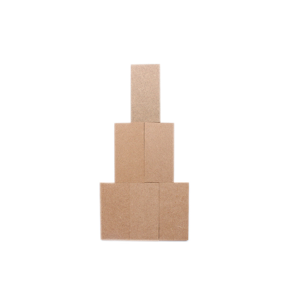 MDF Shapes Assorted Sizes 5.5Mm Thick 500G Lb